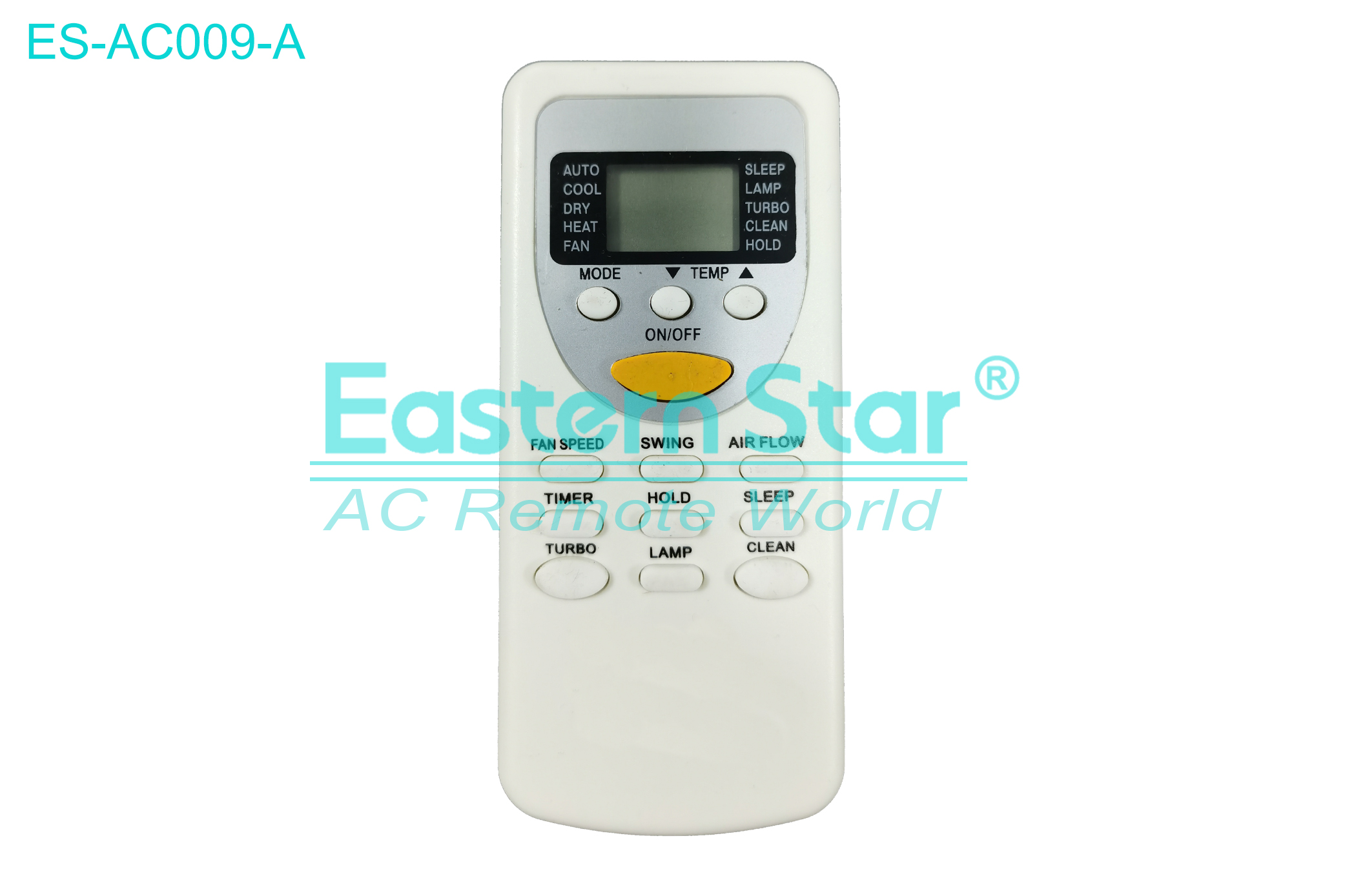 ES-AC009-A High Quality China Remote AC Remote for Chigo Air Conditioner Remote A/C 14 keys