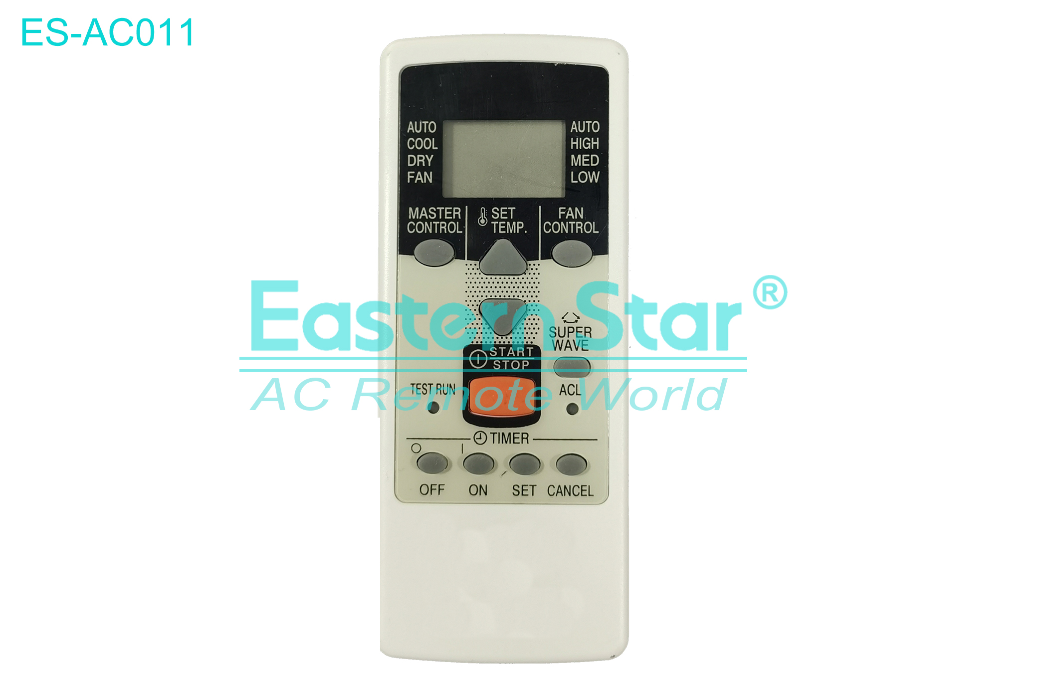 ES-AC011 High Quality China Remote AC Remote for Fujitsu  Air Conditioner Remote A/C 10 keys