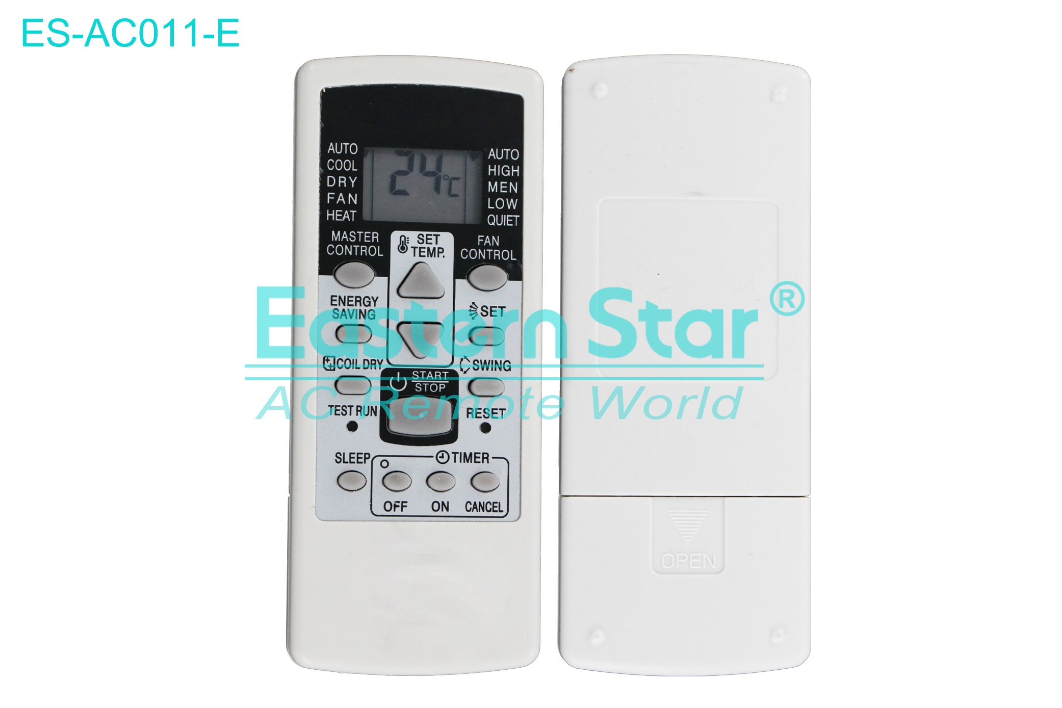 ES-AC011-E High Quality China Remote AC Remote for Fujitsu Air Conditioner Remote A/C 13 keys