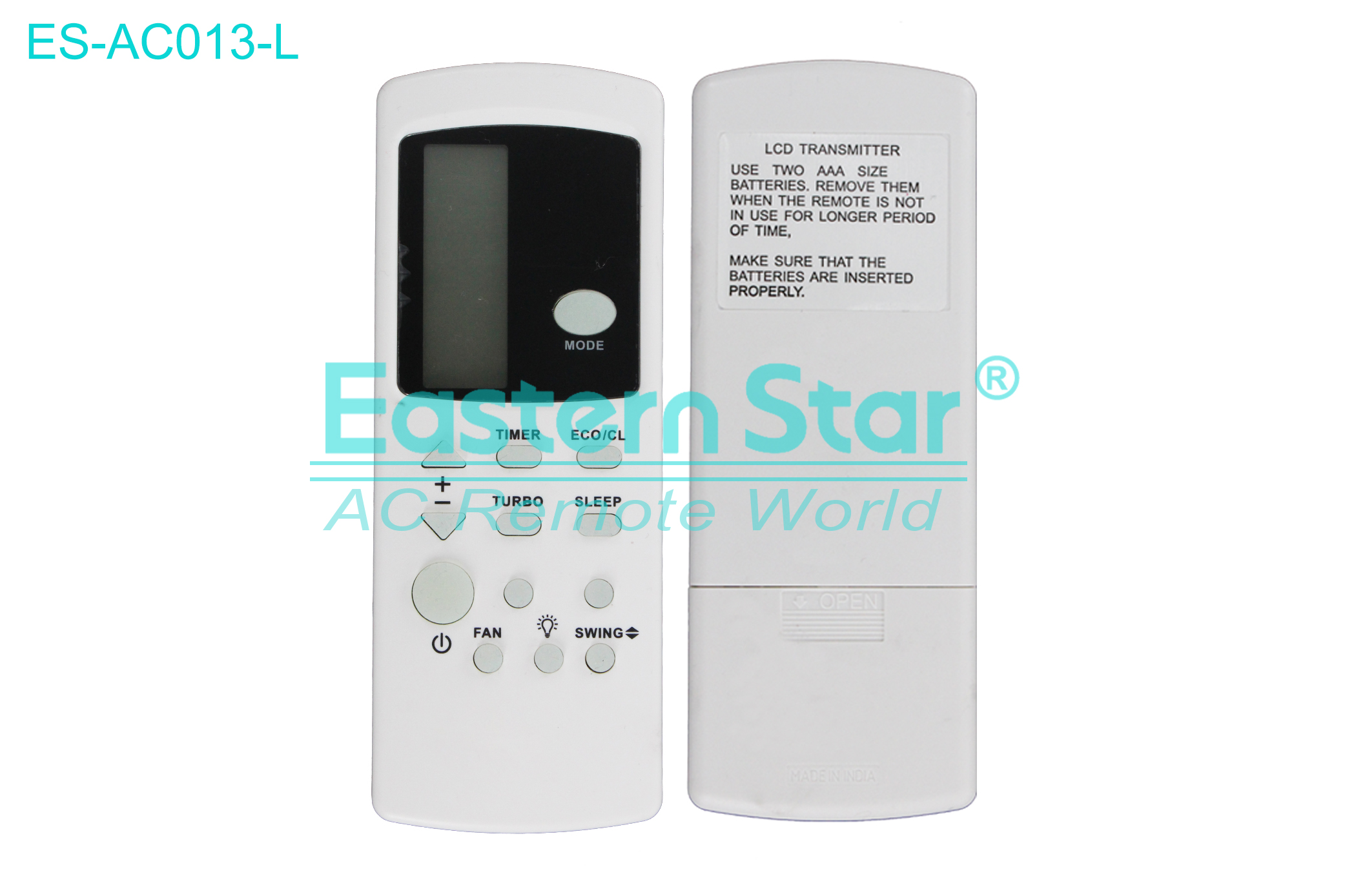 ES-AC013-L High Quality China Remote AC Remote for Voltas  Air Conditioner Remote A/C 13 keys
