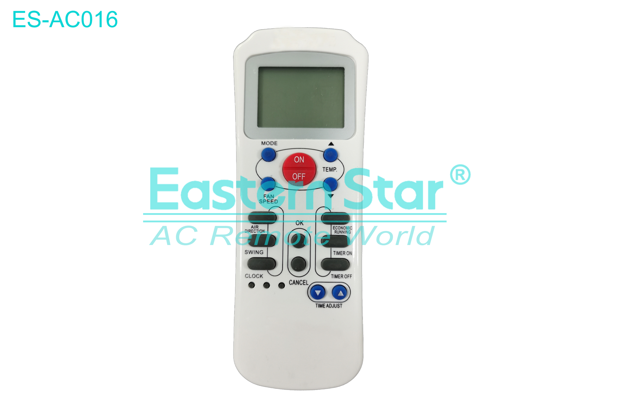 ES-AC016 High Quality China Remote AC Remote for Carrier  Air Conditioner Remote A/C 16 keys