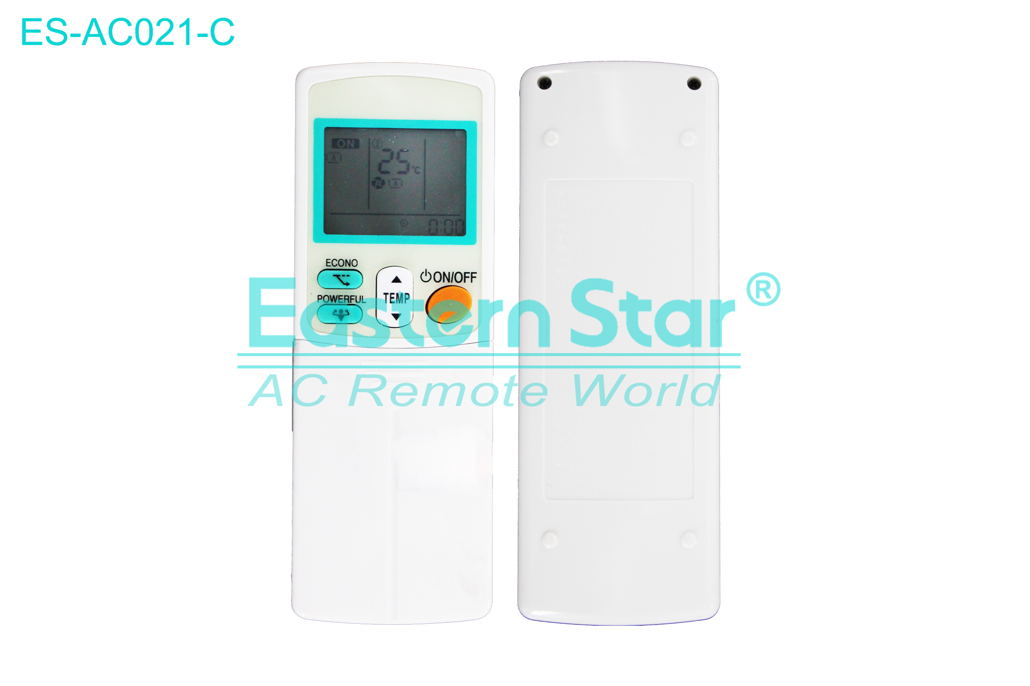 ES-AC021-C High Quality China Remote AC Remote for Daikin  Air Conditioner Remote A/C 15 keys
