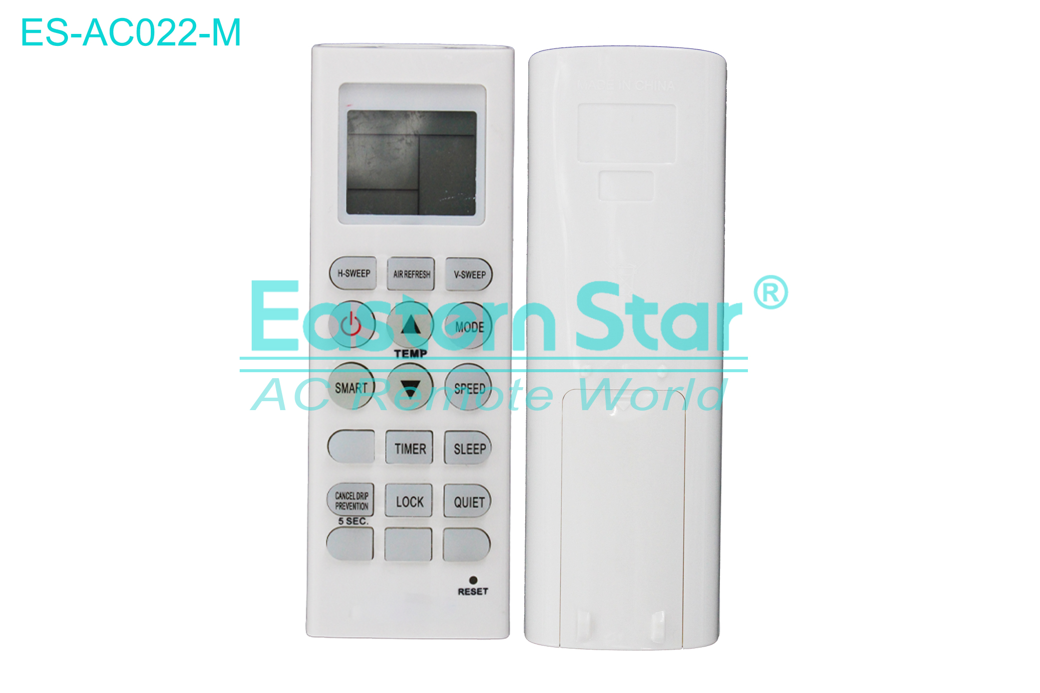 ES-AC022-M High Quality China Remote AC Remote for Lg  Air Conditioner Remote A/C 18 keys