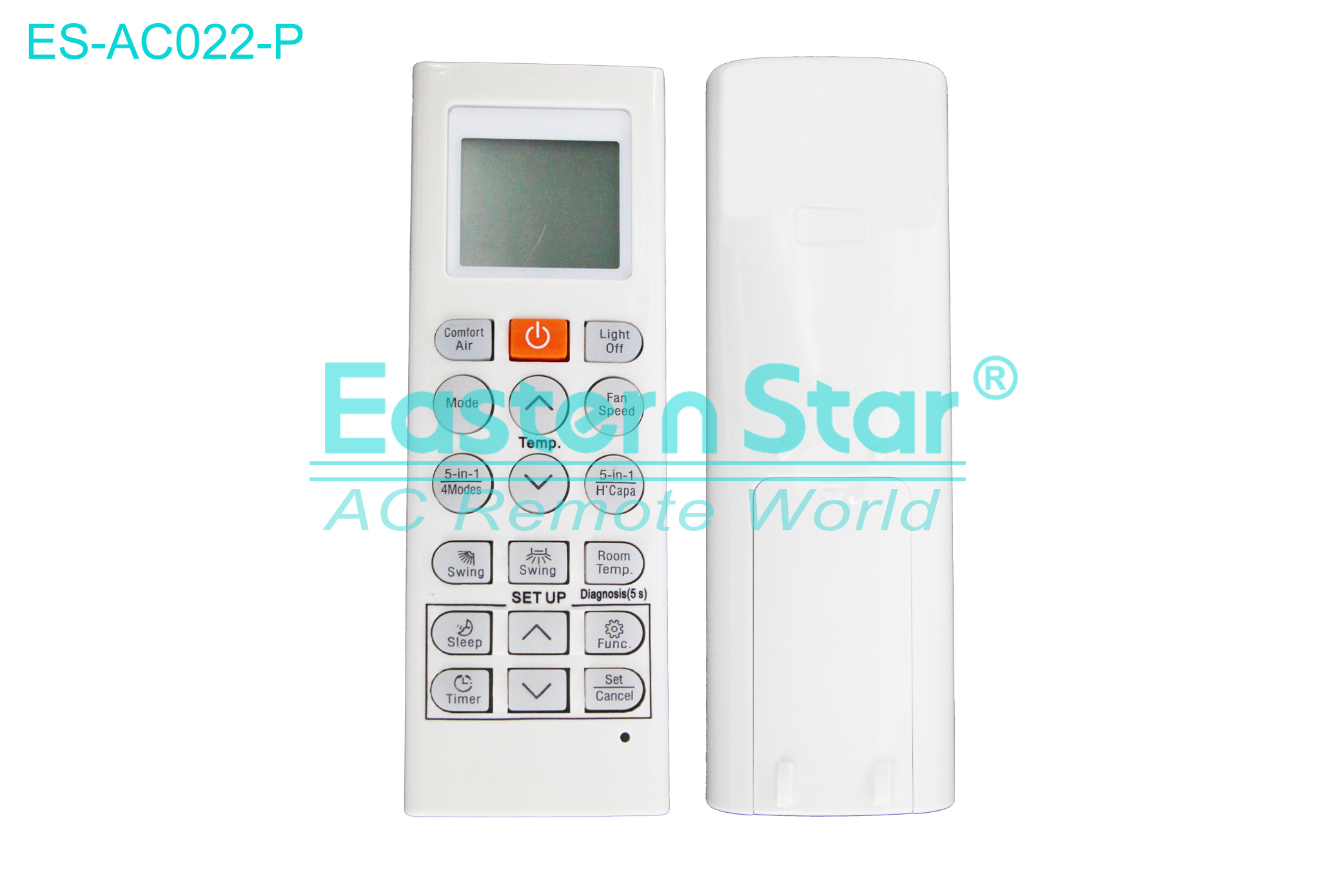 ES-AC022-P High Quality China Remote AC Remote for Lg  Air Conditioner Remote A/C 18 keys