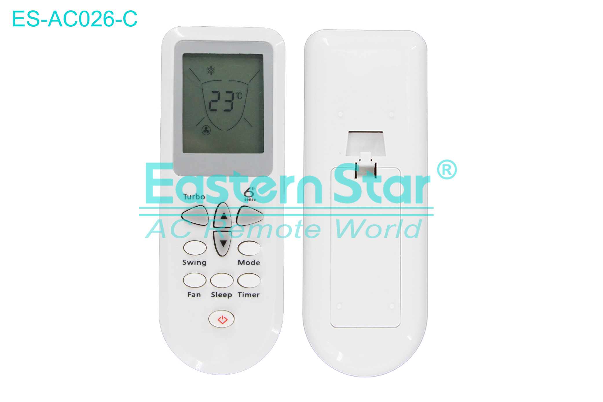 ES-AC026-C High Quality China Remote AC Remote for Whirlpool Air Conditioner Remote A/C 10 keys