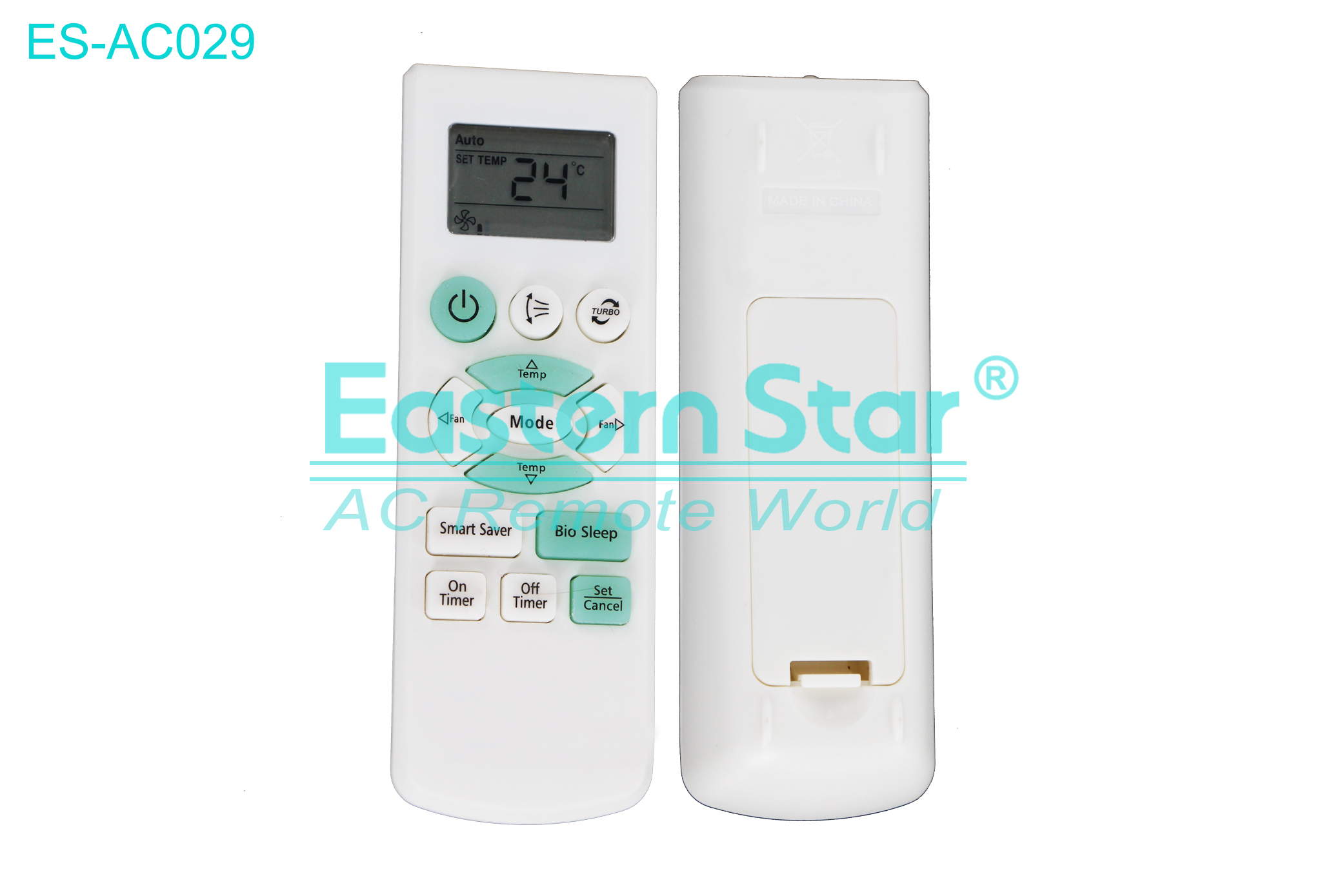 ES-AC029 High Quality China Remote AC Remote for Samsung Air Conditioner Remote A/C 13 keys