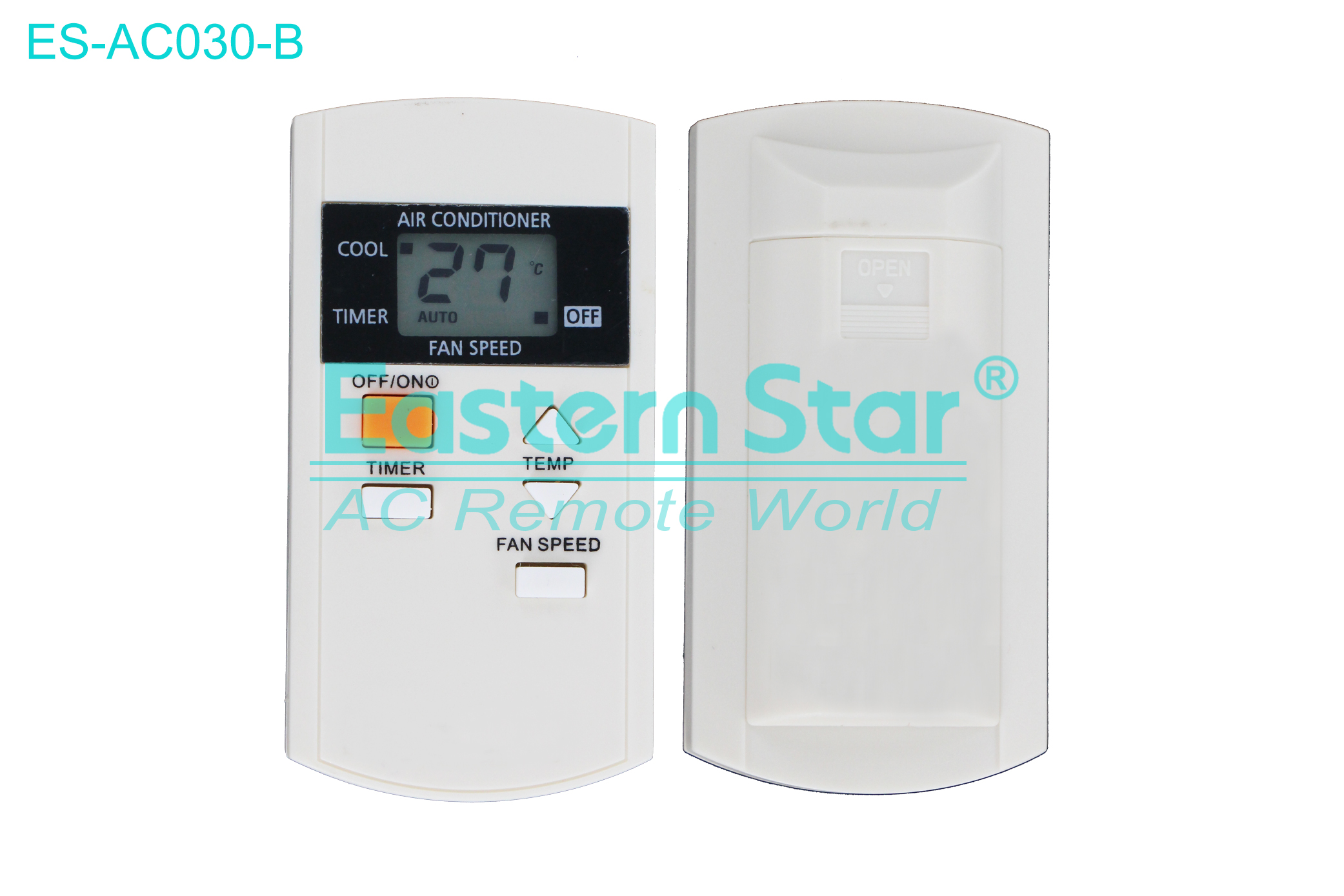 ES-AC030-B High Quality China Remote AC Remote for Panasonic Air Conditioner Remote A/C 5 keys