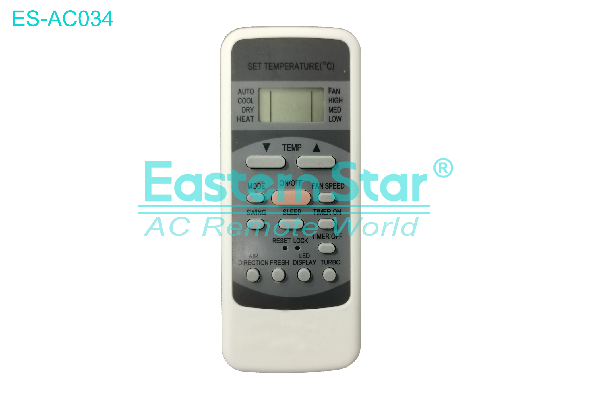 ES-AC034 High Quality China Remote AC Remote for Onida Air Conditioner Remote A/C 13 keys