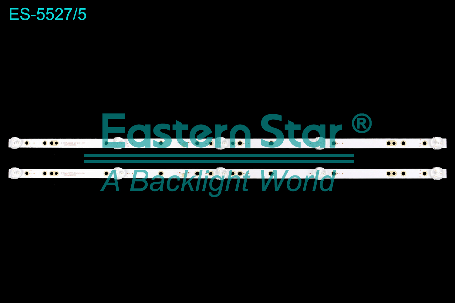 ES-5527 LED TV Backlight use for 32" Panda 32D18 32A15F 32F10A  XMNJ32D05-ZC42AG-04D 303XM320038D  LED BACKLIGHT STRIP(2)