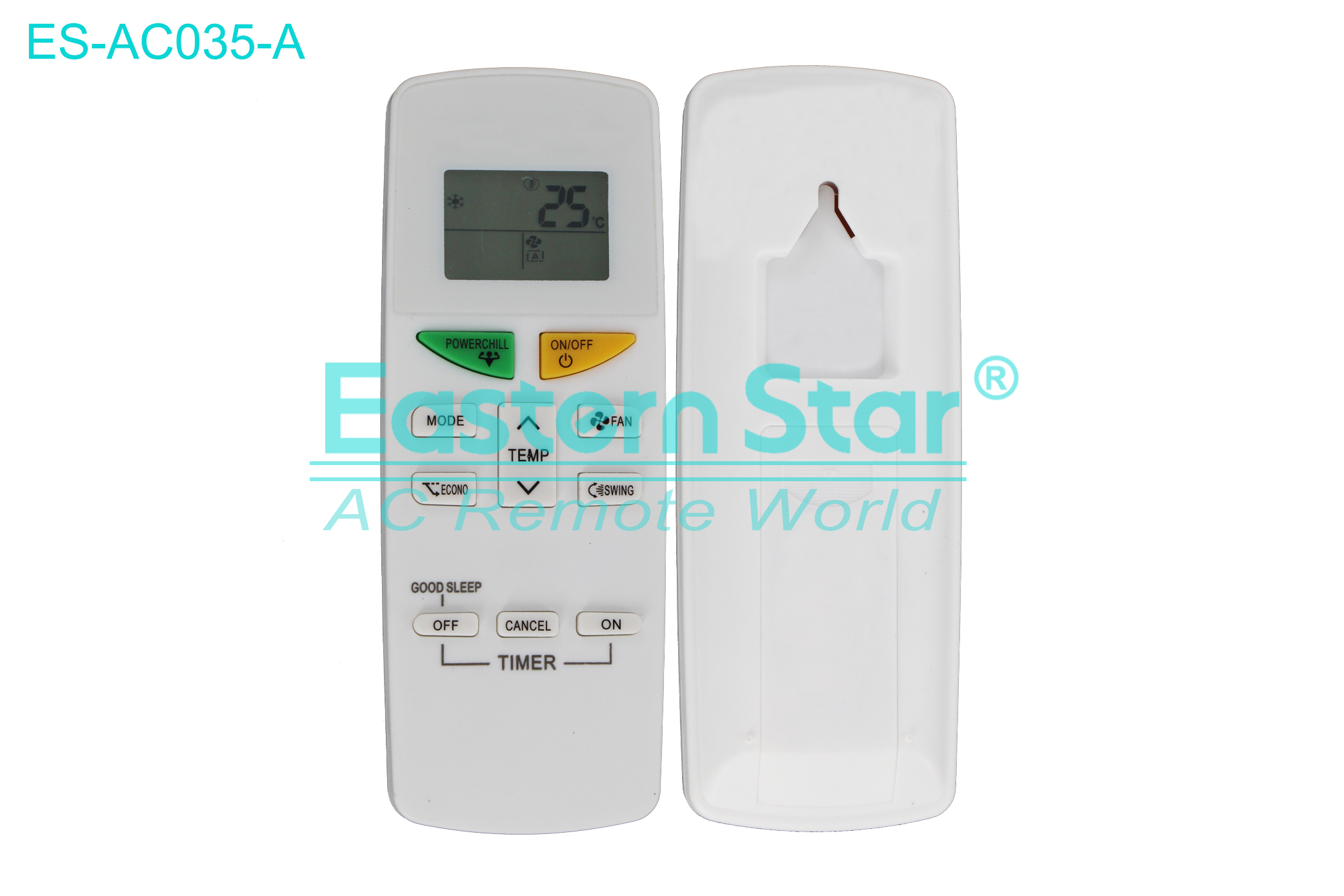 ES-AC035-A High Quality China Remote AC Remote for Daikin Air Conditioner Remote A/C 11 keys