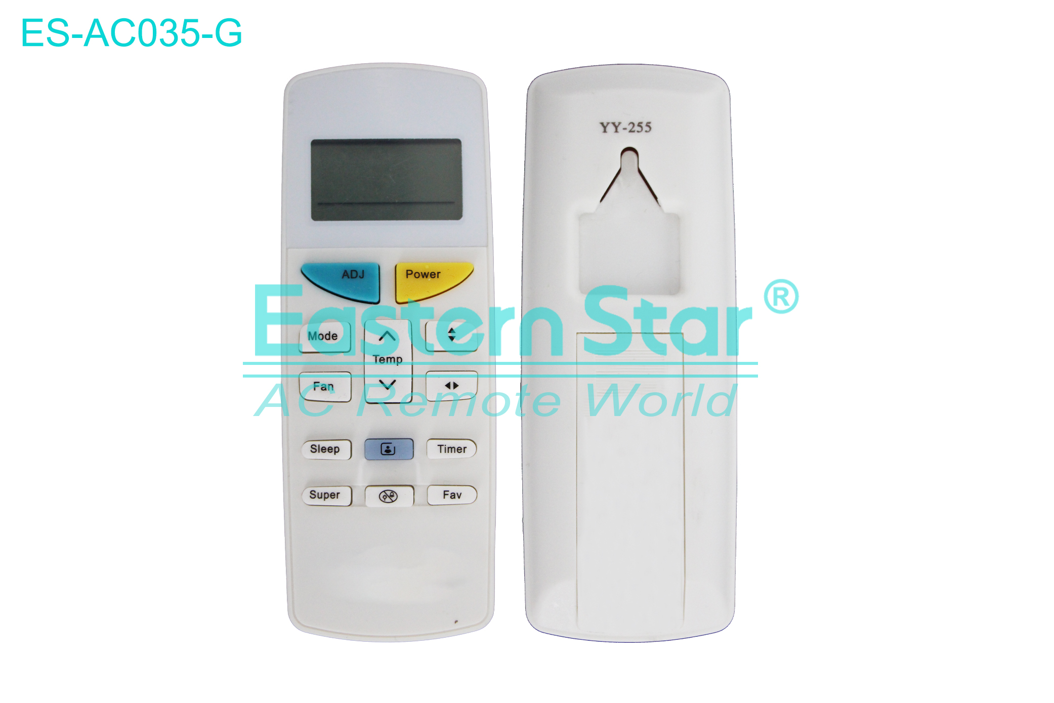 ES-AC035-G High Quality China Remote AC Remote for Daikin Air Conditioner Remote A/C 14 keys