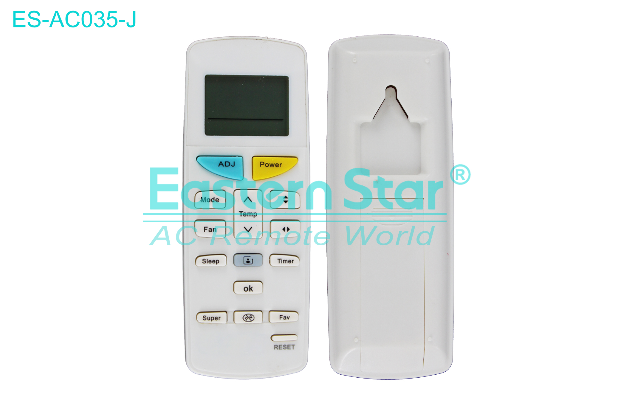 ES-AC035-J High Quality China Remote AC Remote for Daikin Air Conditioner Remote A/C 16 keys