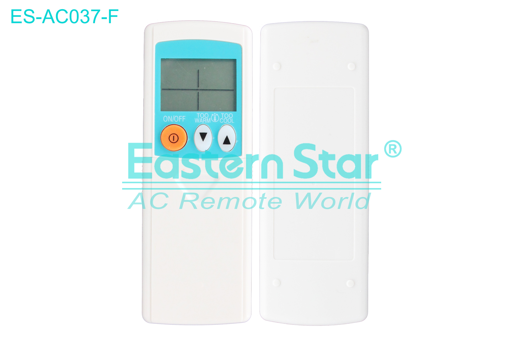 ES-AC037-F High Quality China Remote AC Remote for Mitsubishi Air Conditioner Remote A/C 12 keys
