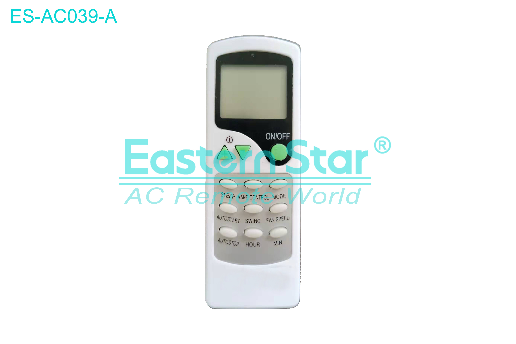 ES-AC039-A High Quality China Remote AC Remote for Chigo Air Conditioner Remote A/C 12 keys