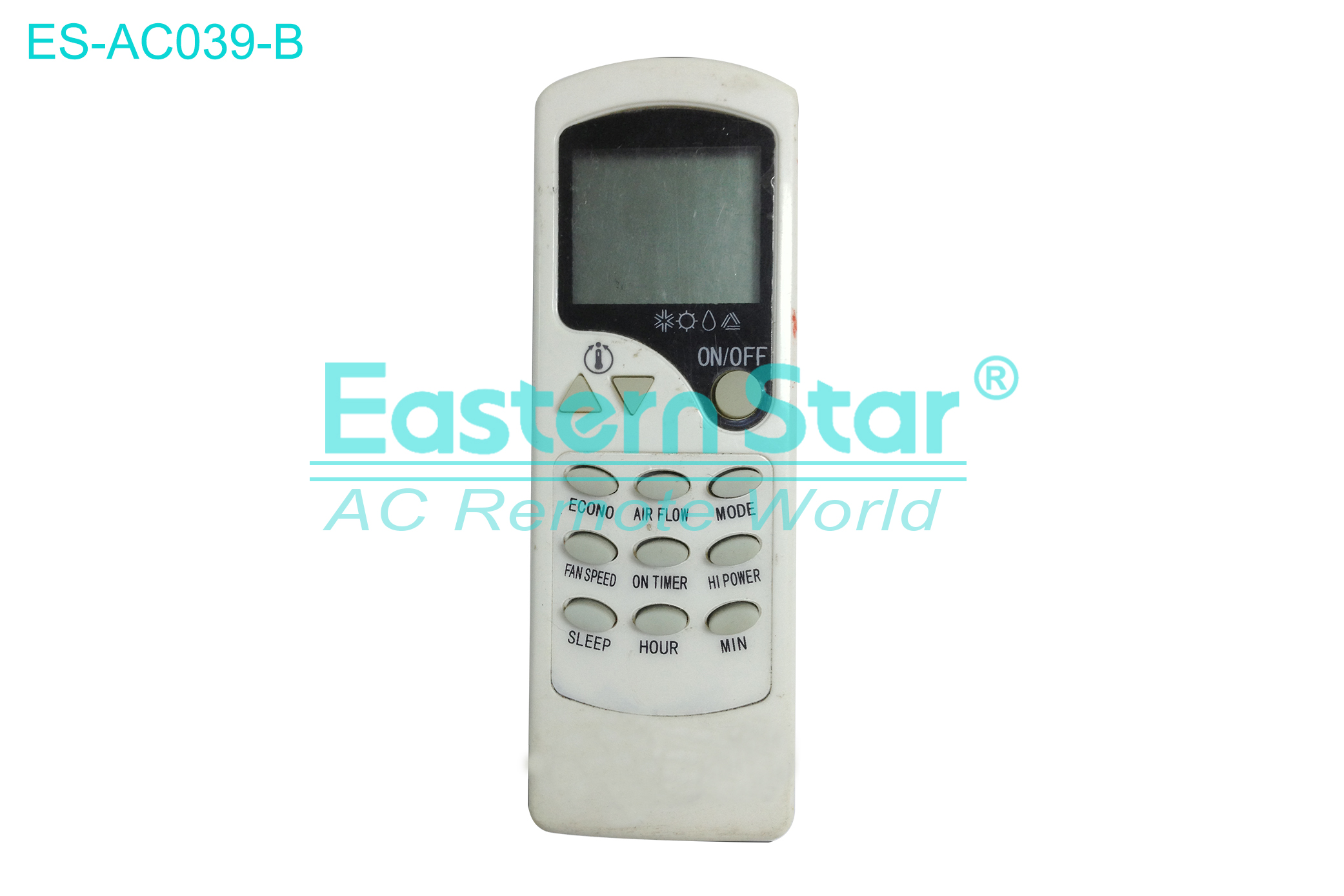 ES-AC039-B High Quality China Remote AC Remote for Chigo Air Conditioner Remote A/C 12 keys