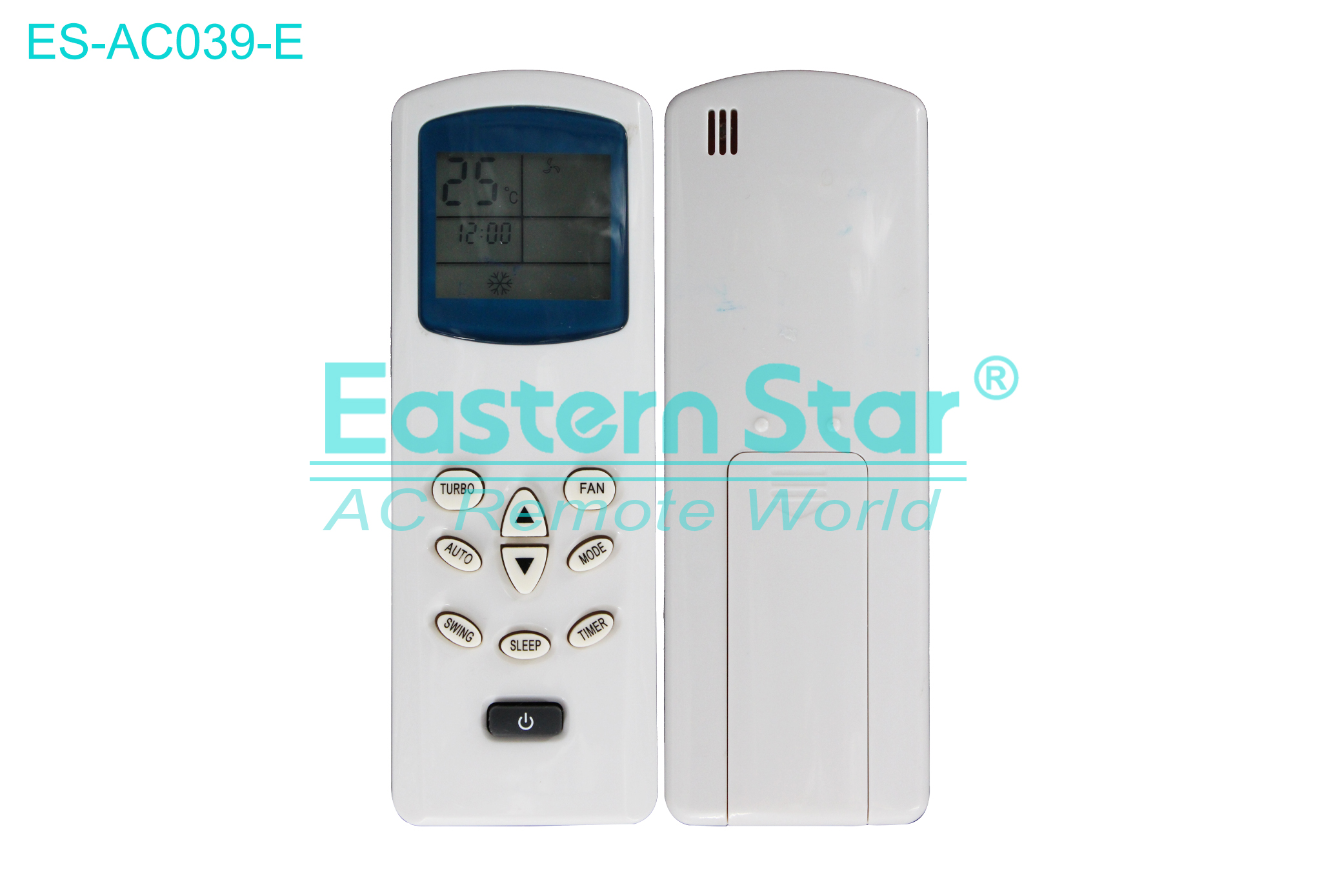 ES-AC039-E High Quality China Remote AC Remote for Demirdokum Air Conditioner Remote A/C 10 keys