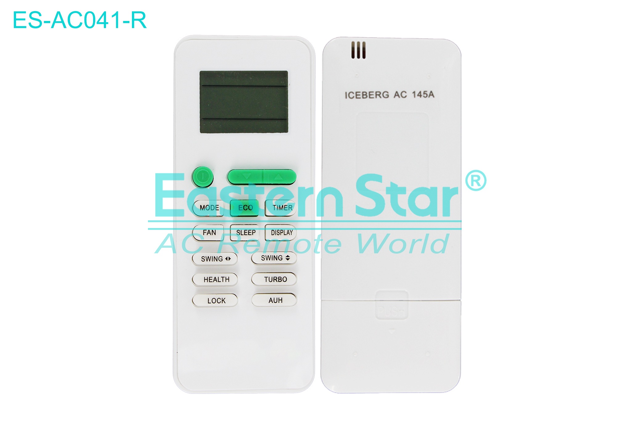 ES-AC041-R High Quality China Remote AC Remote for Tcl Air Conditioner Remote A/C 15 keys
