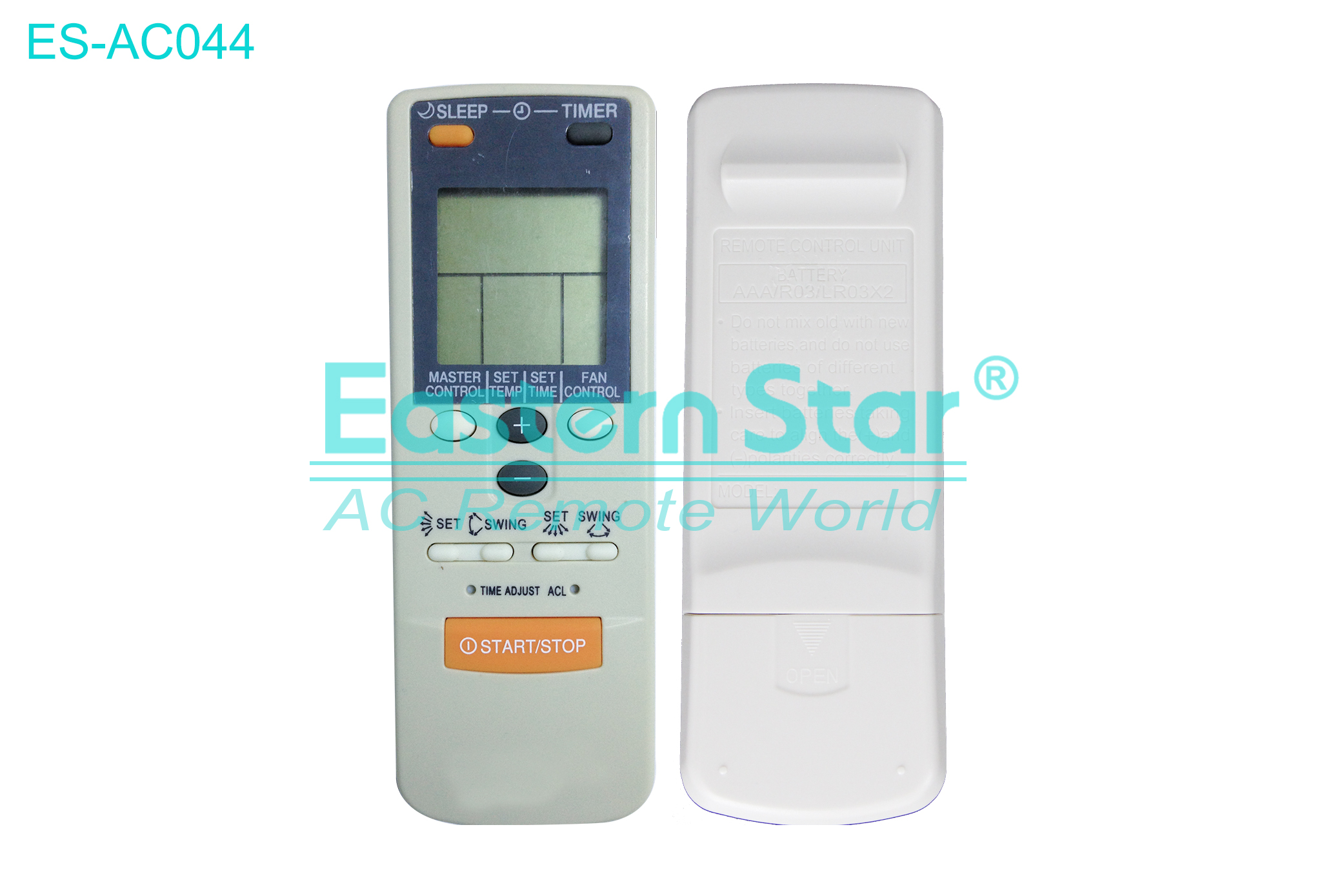 ES-AC044 High Quality China Remote AC Remote for Fujitsu Air Conditioner Remote A/C 13 keys