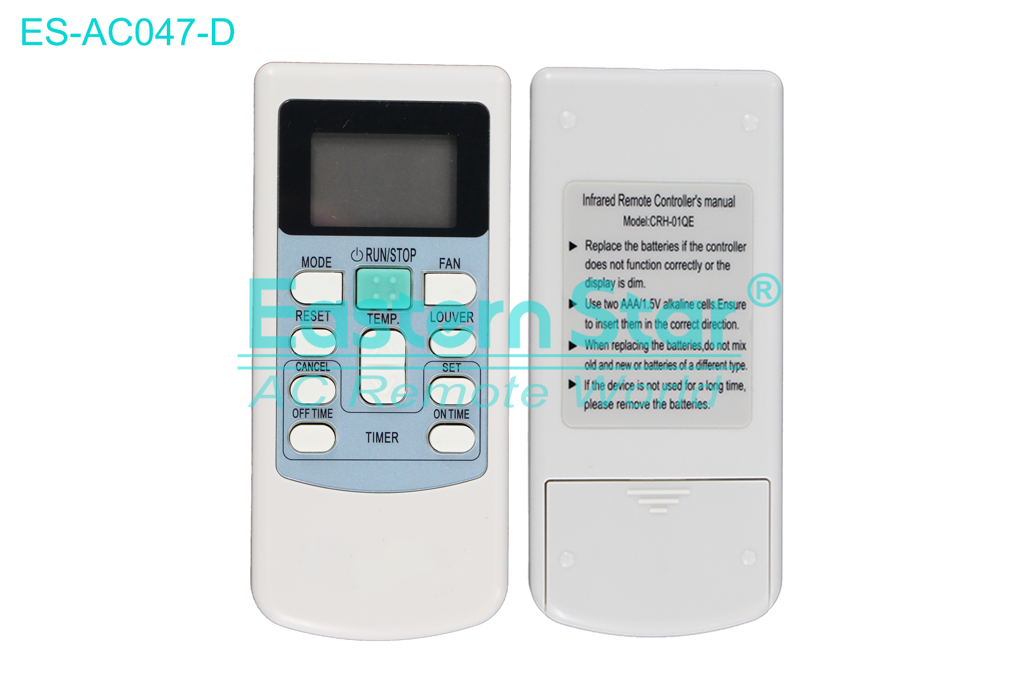 ES-AC047-D High Quality China Remote AC Remote for Hitachi Air Conditioner Remote A/C 11 keys