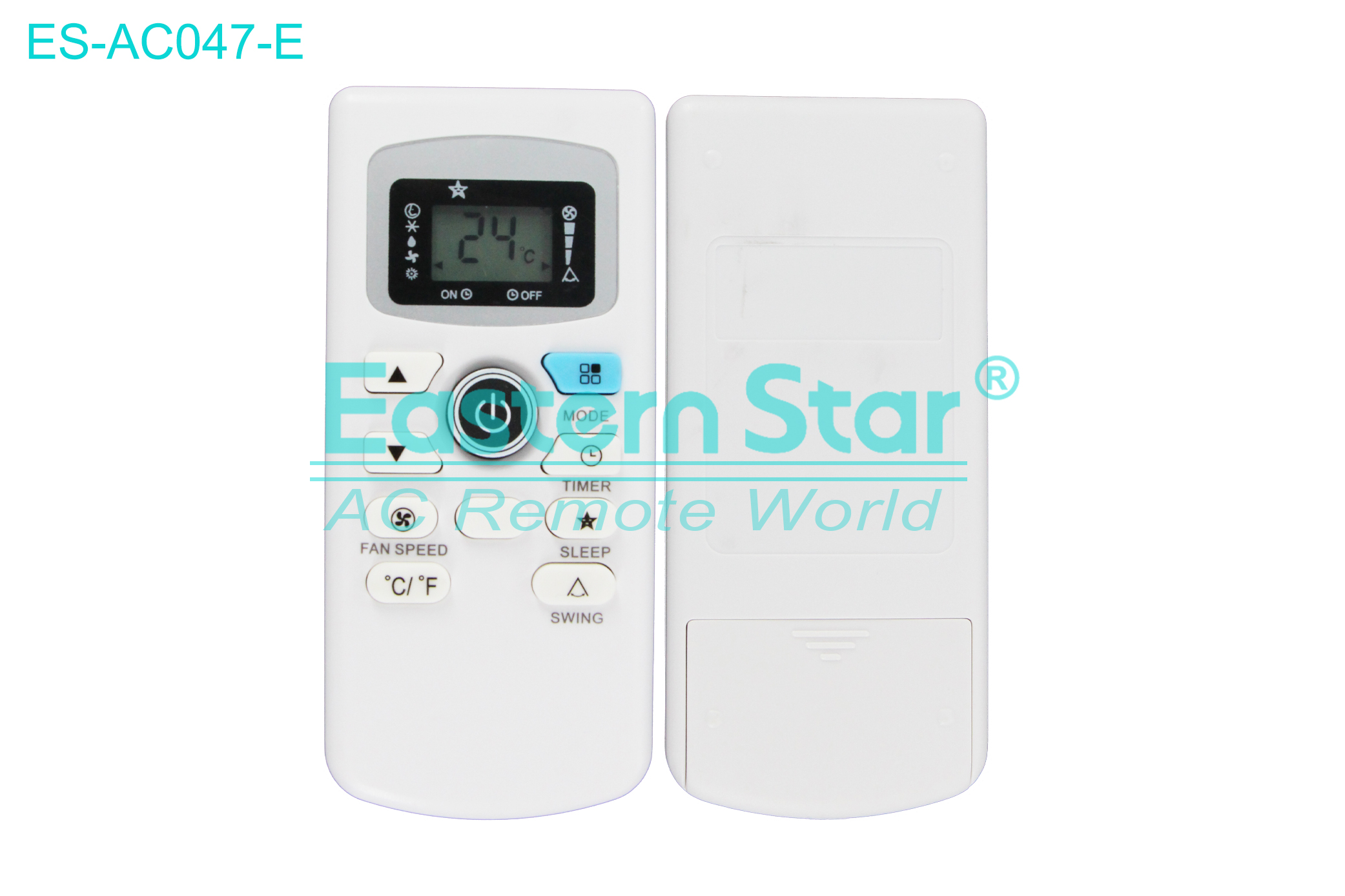 ES-AC047-E High Quality China Remote AC Remote for Nasco Air Conditioner Remote A/C 10 keys