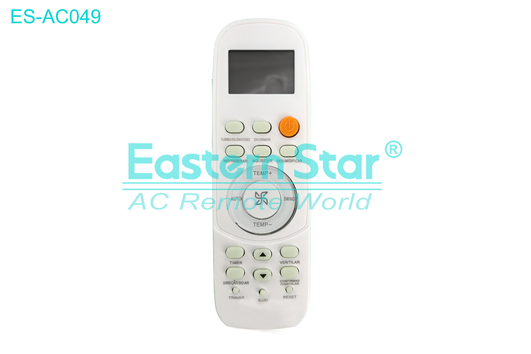 ES-AC049 High Quality China Remote AC Remote for Haier Air Conditioner Remote A/C 20 keys
