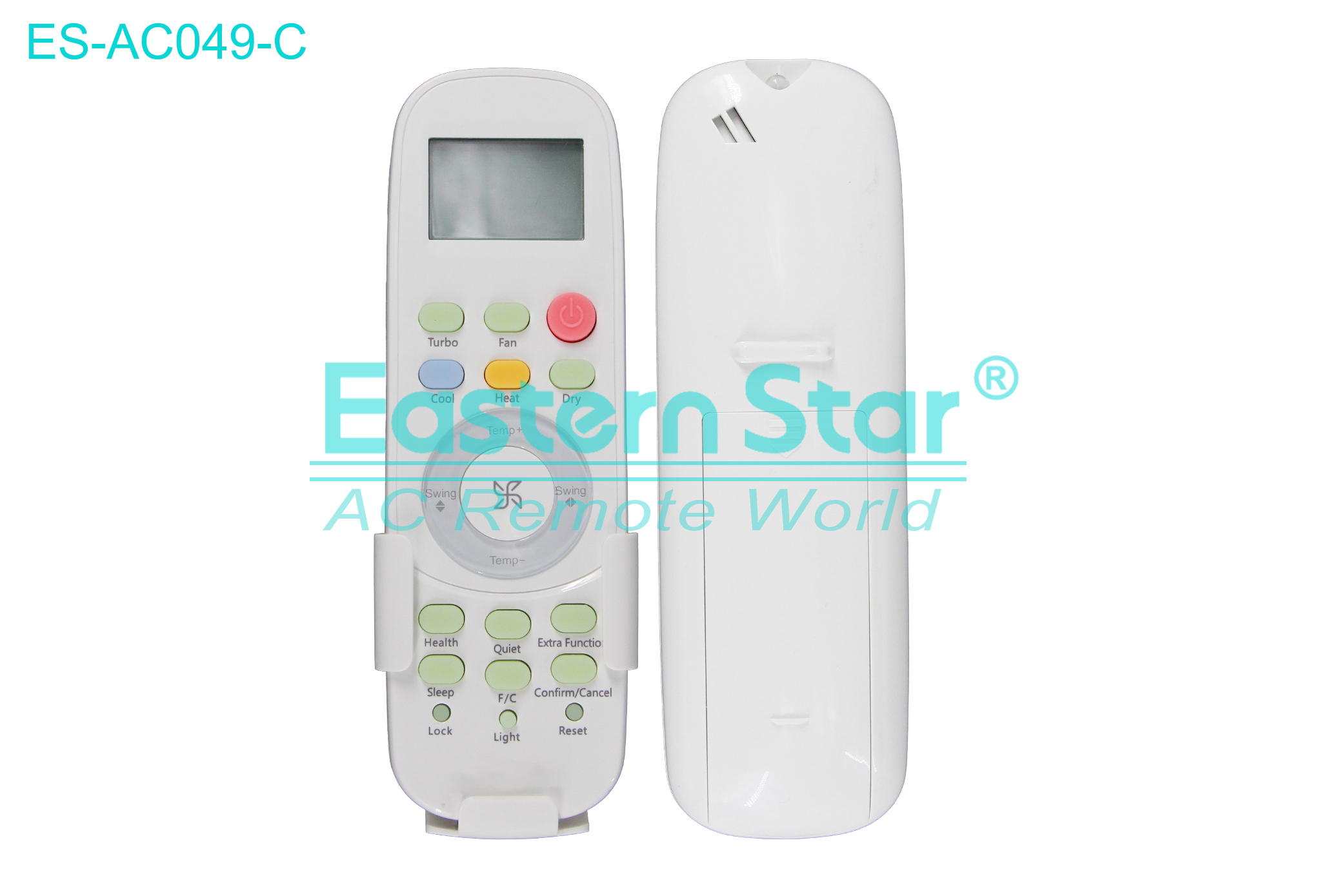 ES-AC049-C High Quality China Remote AC Remote for Haier Air Conditioner Remote A/C 20 keys