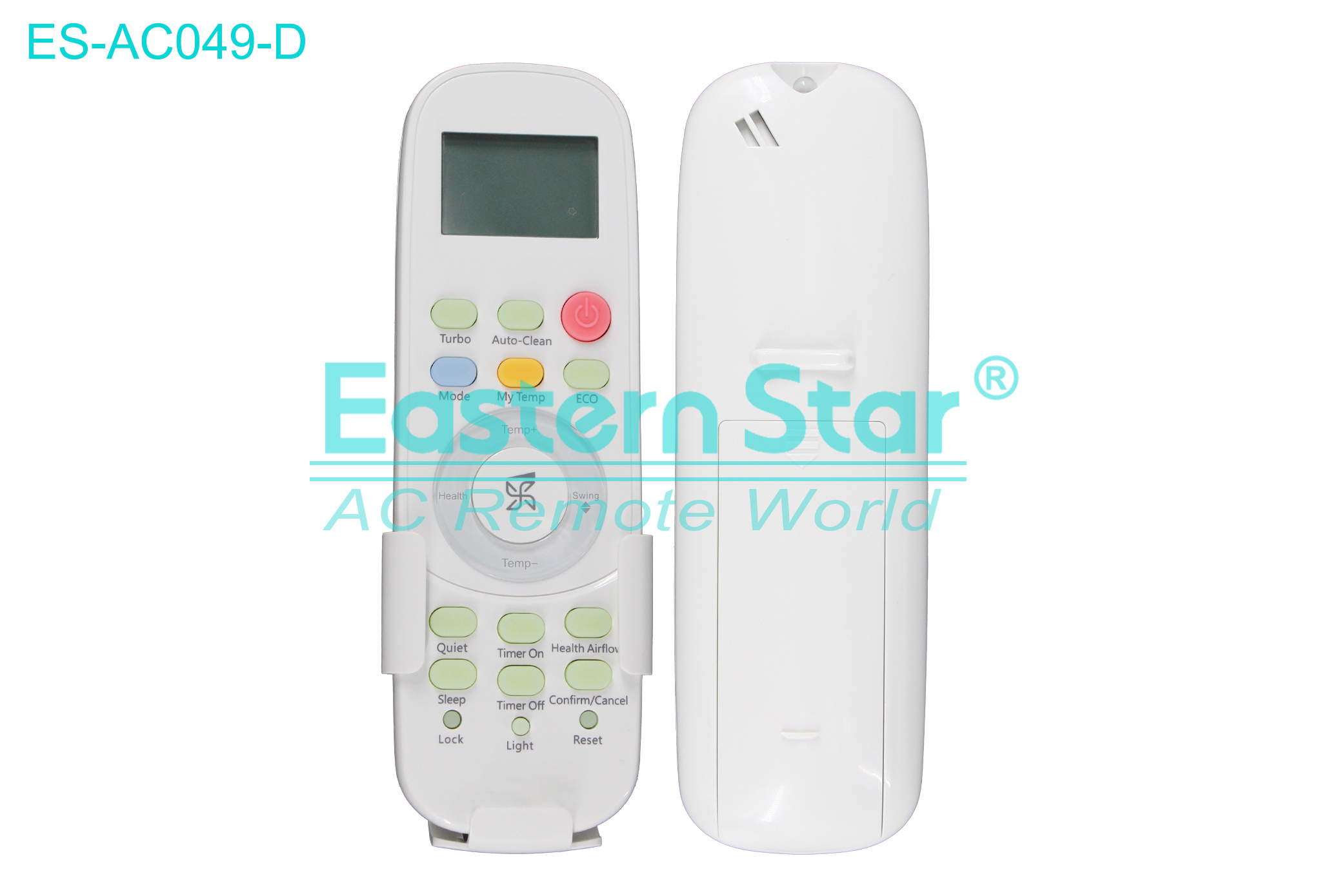 ES-AC049-D High Quality China Remote AC Remote for Haier Air Conditioner Remote A/C 20 keys