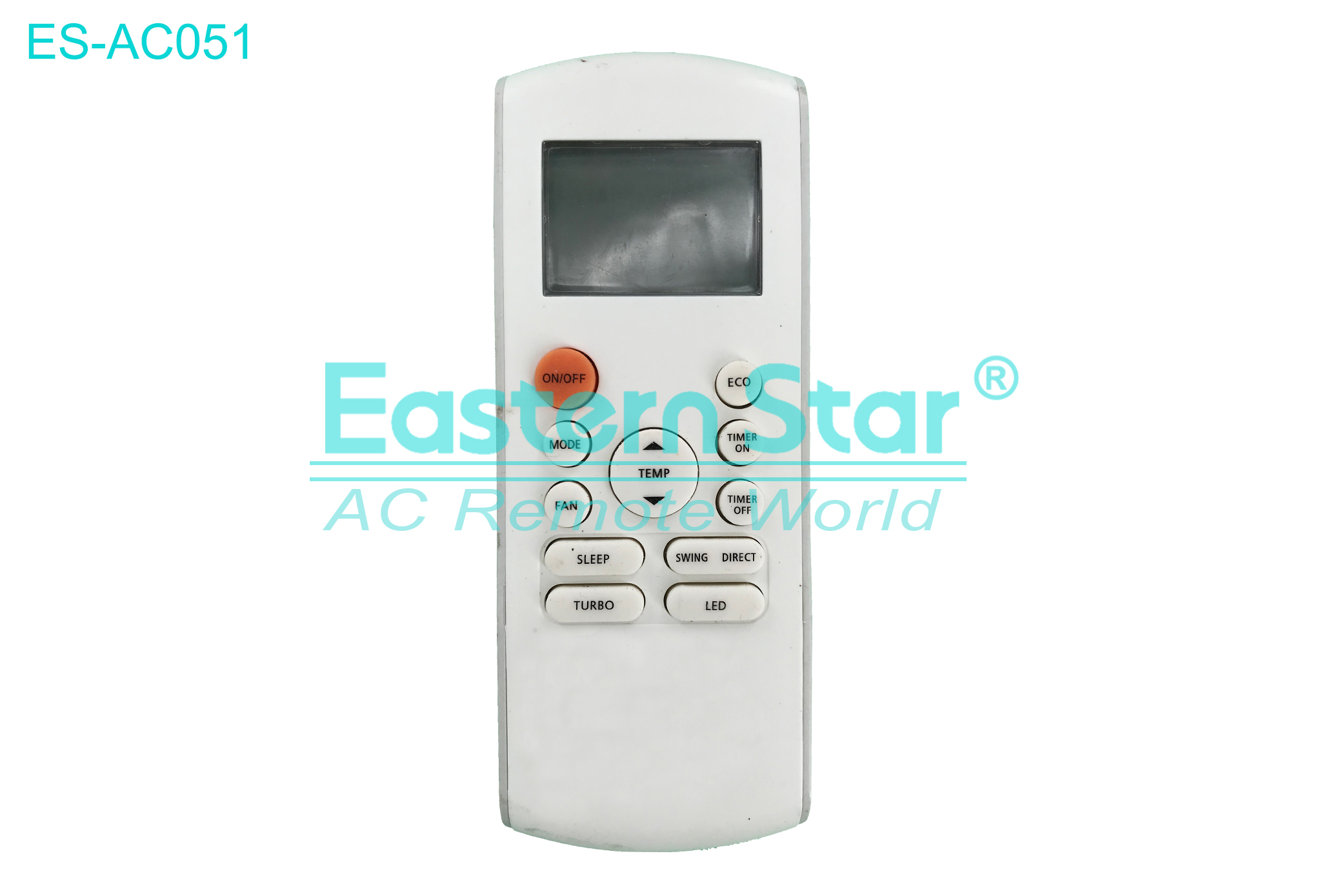 ES-AC051 High Quality China Remote AC Remote for Midea/Beko Air Conditioner Remote A/C 13 keys