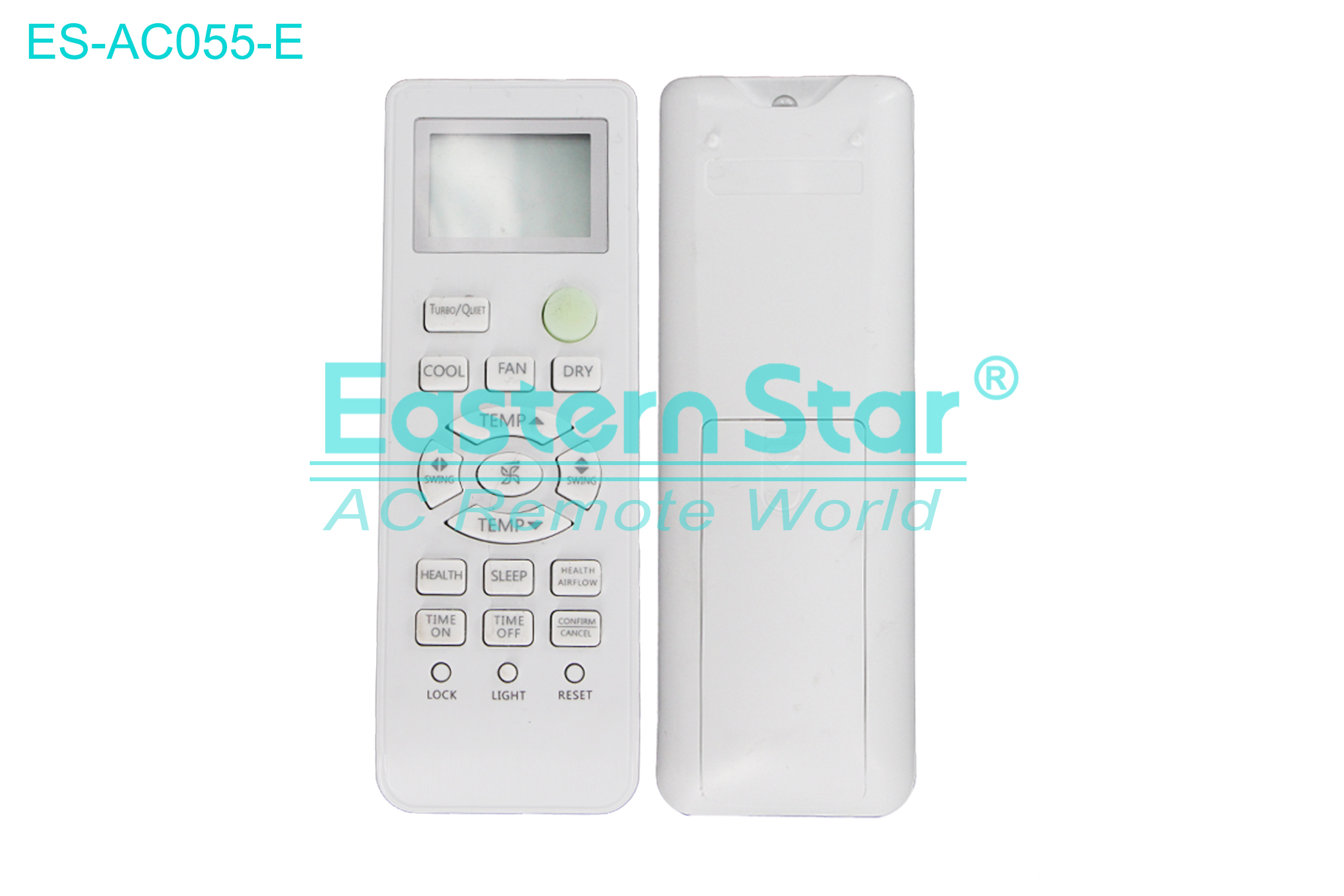 ES-AC055-E High Quality China Remote AC Remote for Haier Air Conditioner Remote A/C 19 keys