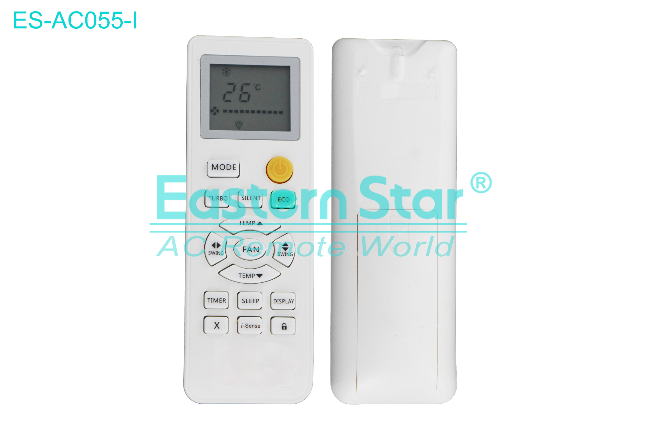 ES-AC055-I High Quality China Remote AC Remote for Haier Air Conditioner Remote A/C 16 keys