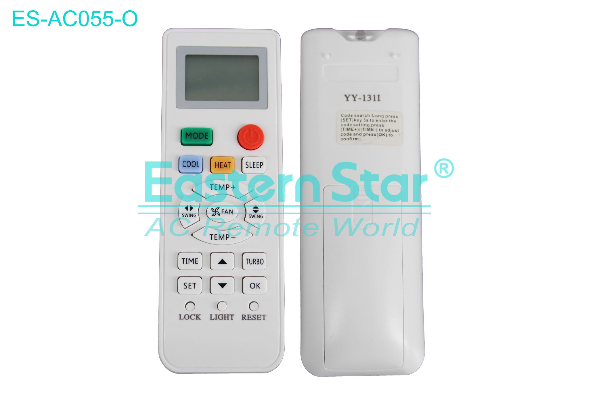 ES-AC055-O High Quality China Remote AC Remote for Haier Air Conditioner Remote A/C 19 keys