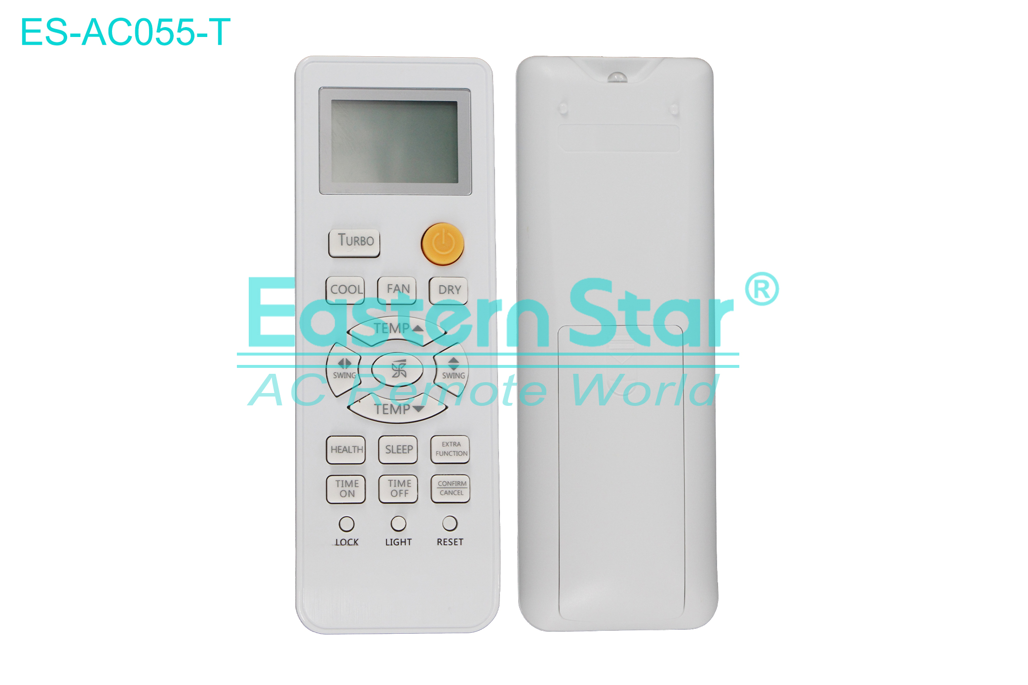 ES-AC055-T High Quality China Remote AC Remote for Haier Air Conditioner Remote A/C 19 keys