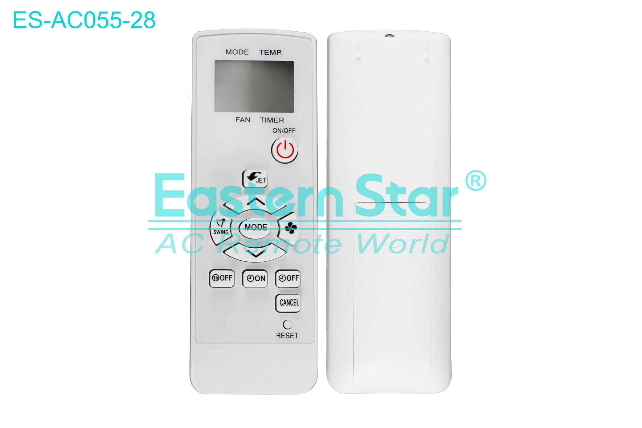 ES-AC055-28 High Quality China Remote AC Remote for Sharp Air Conditioner Remote A/C 12 keys