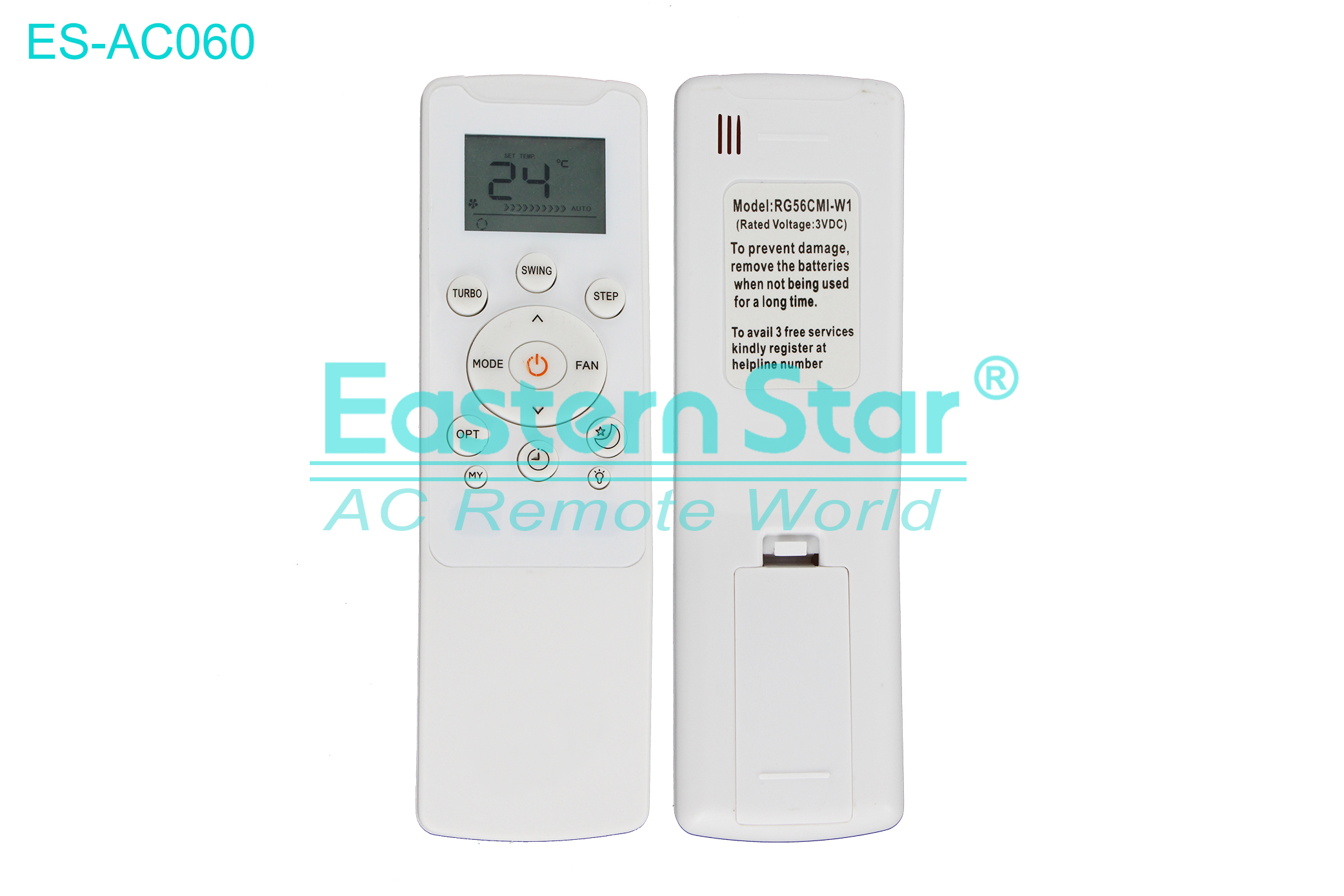 ES-AC060 High Quality China Remote AC Remote for Carrier Air Conditioner Remote A/C 13 keys
