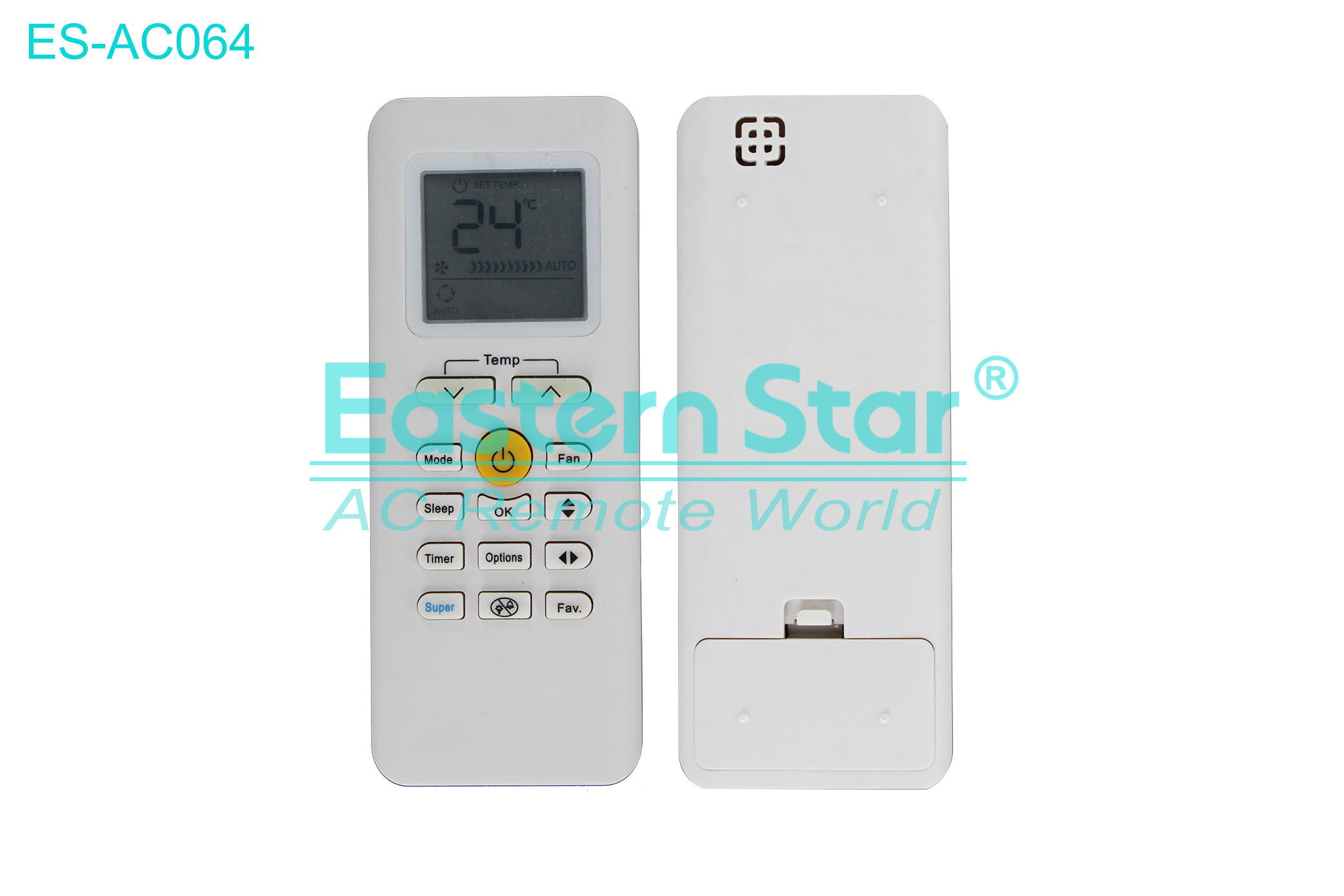 ES-AC064 High Quality China Remote AC Remote for Midea Air Conditioner Remote A/C 14 keys