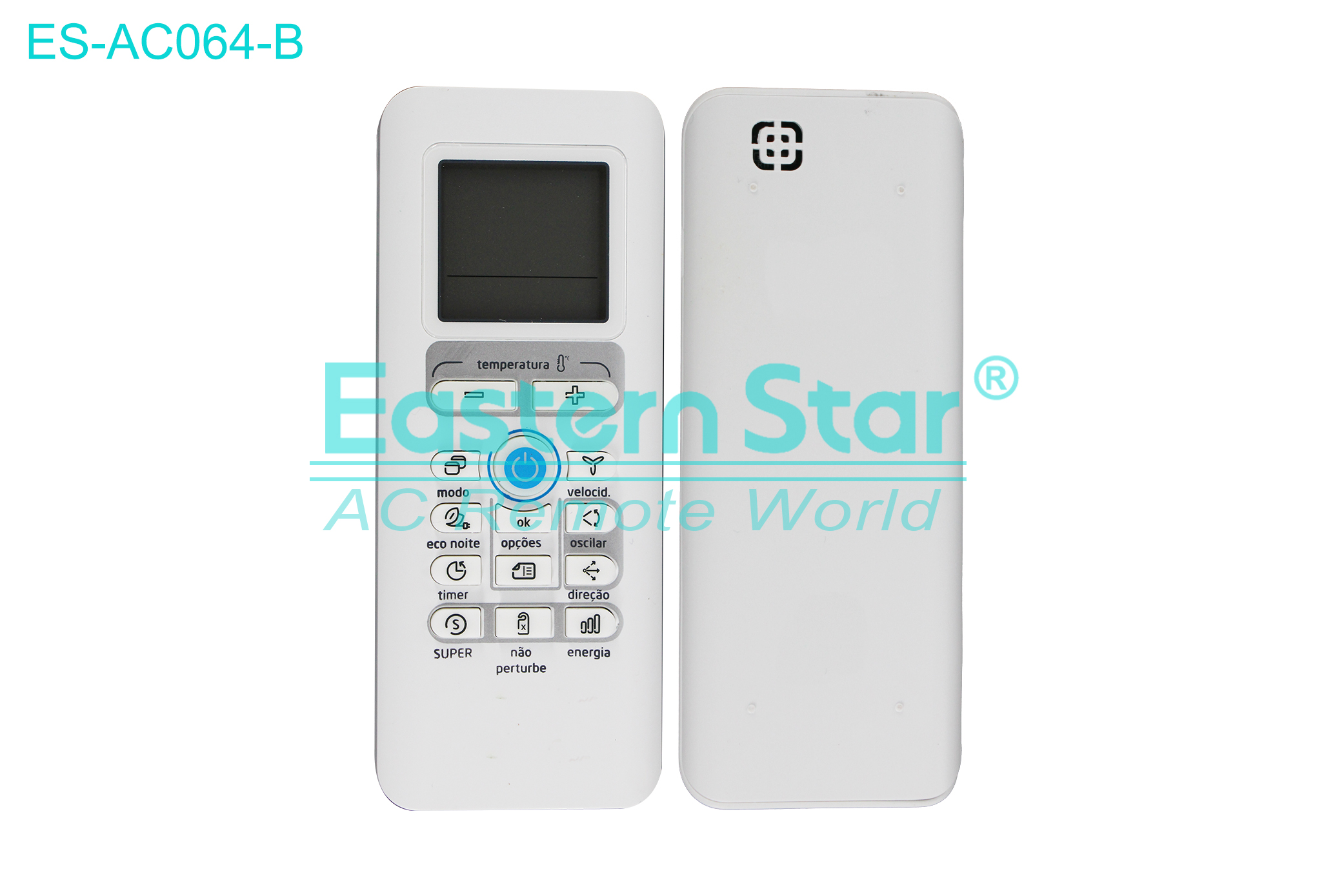 ES-AC064-B High Quality China Remote AC Remote for Midea Air Conditioner Remote A/C 14 keys