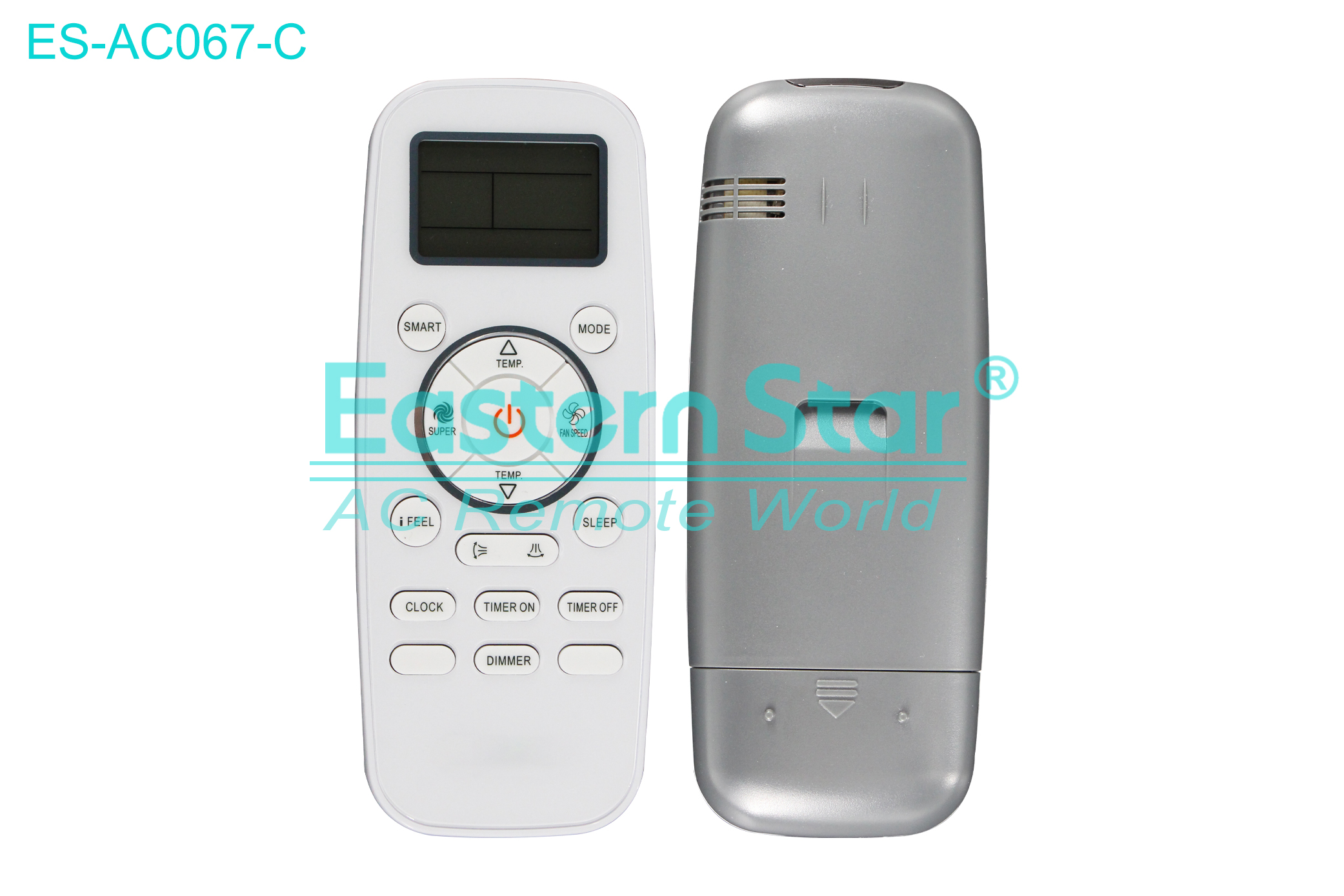 ES-AC067-C High Quality China Remote AC Remote for Hisense Air Conditioner Remote A/C 16 keys