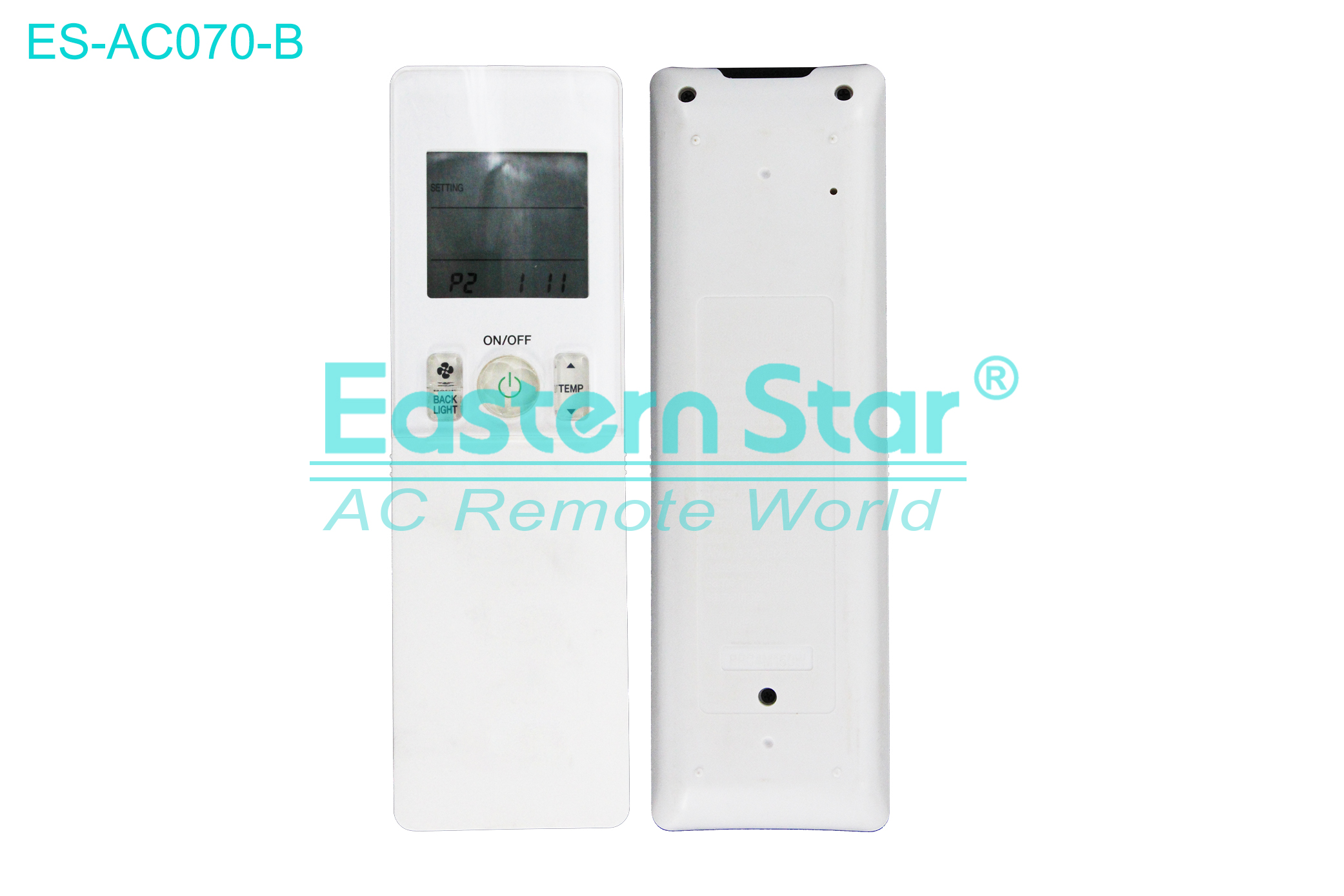 ES-AC070-B High Quality China Remote AC Remote for Daikin Air Conditioner Remote A/C 21 keys