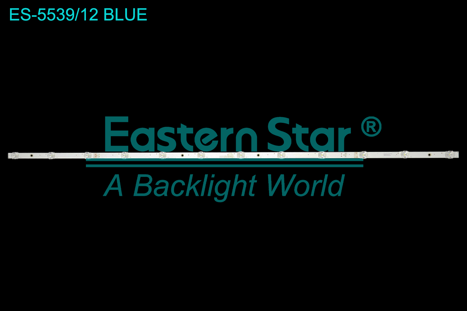 ES-5539 LED TV Backlight use for 55" 06-2-55Q1-5X12-1037.9X14-0D22-EMC-V2-LG-240420 261501024980K LED BACKLIGHT STRIP(/)