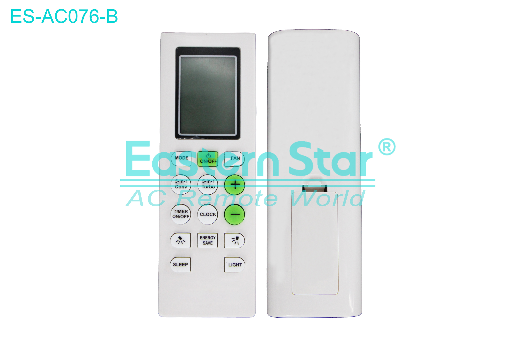 ES-AC076-B High Quality China Remote AC Remote for Blue star Air Conditioner Remote A/C 14 keys