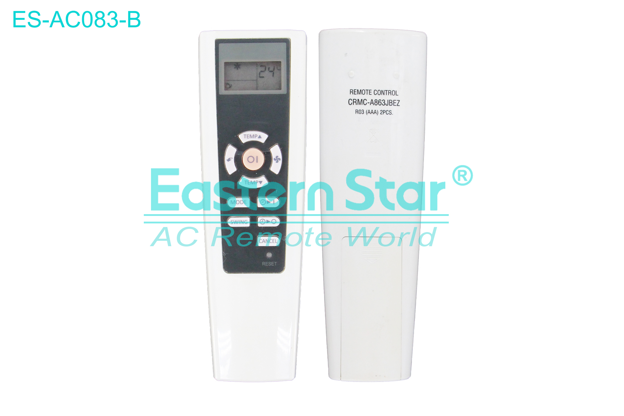 ES-AC083-B High Quality China Remote AC Remote for Sharp Air Conditioner Remote A/C 11 keys