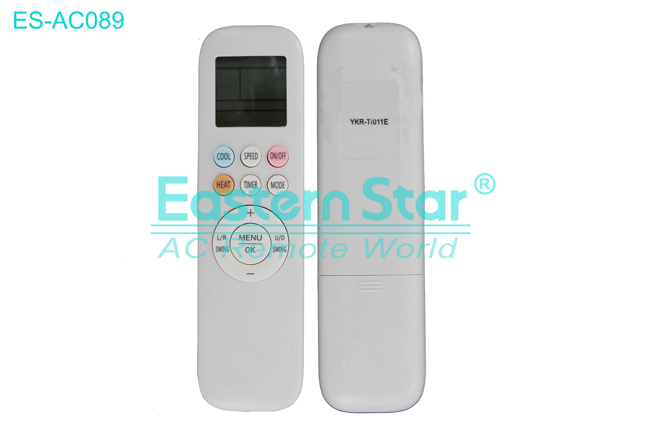 ES-AC089 High Quality China Remote AC Remote for Aux/Osaka/Tesla/York/Mirage Air Conditioner Remote A/C 11 keys