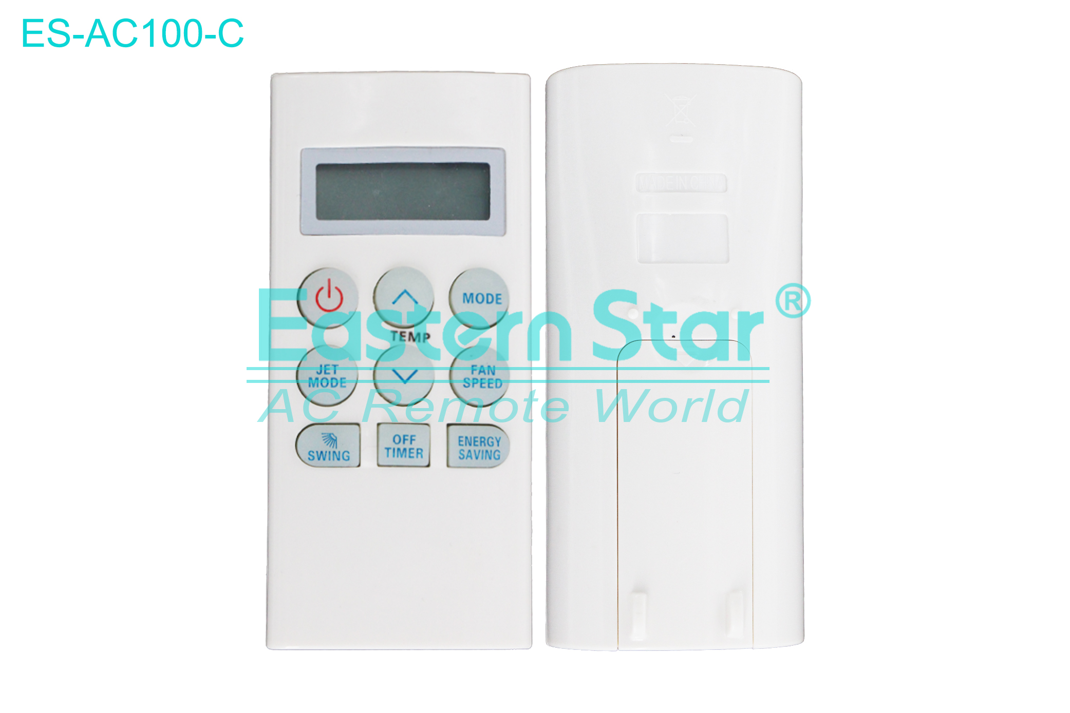 ES-AC100-C High Quality China Remote AC Remote for Lg Air Conditioner Remote A/C 9 keys