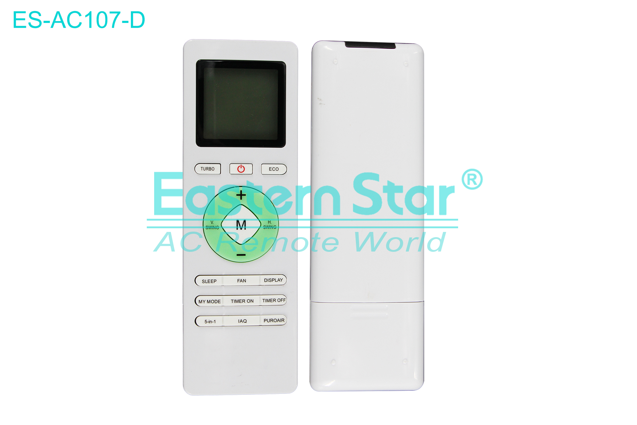 ES-AC107-D High Quality China Remote AC Remote for Lloyd Air Conditioner Remote A/C 17 keys