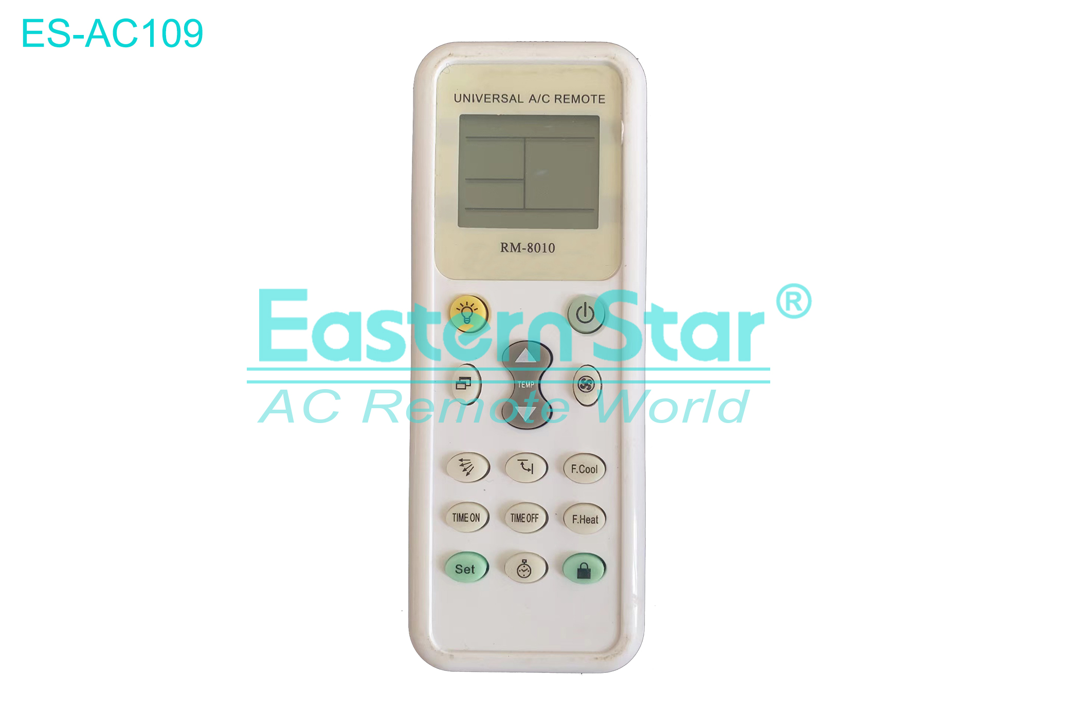 ES-AC109 High Quality China Remote AC Remote for Universal Air Conditioner Remote A/C 15 keys