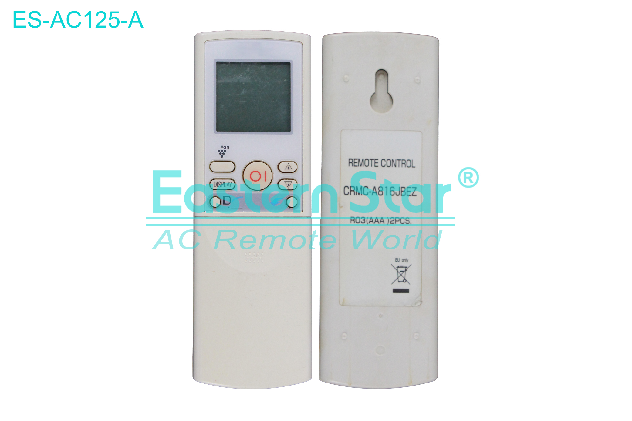 ES-AC125-A High Quality China Remote AC Remote for Sharp Air Conditioner Remote A/C 19 keys