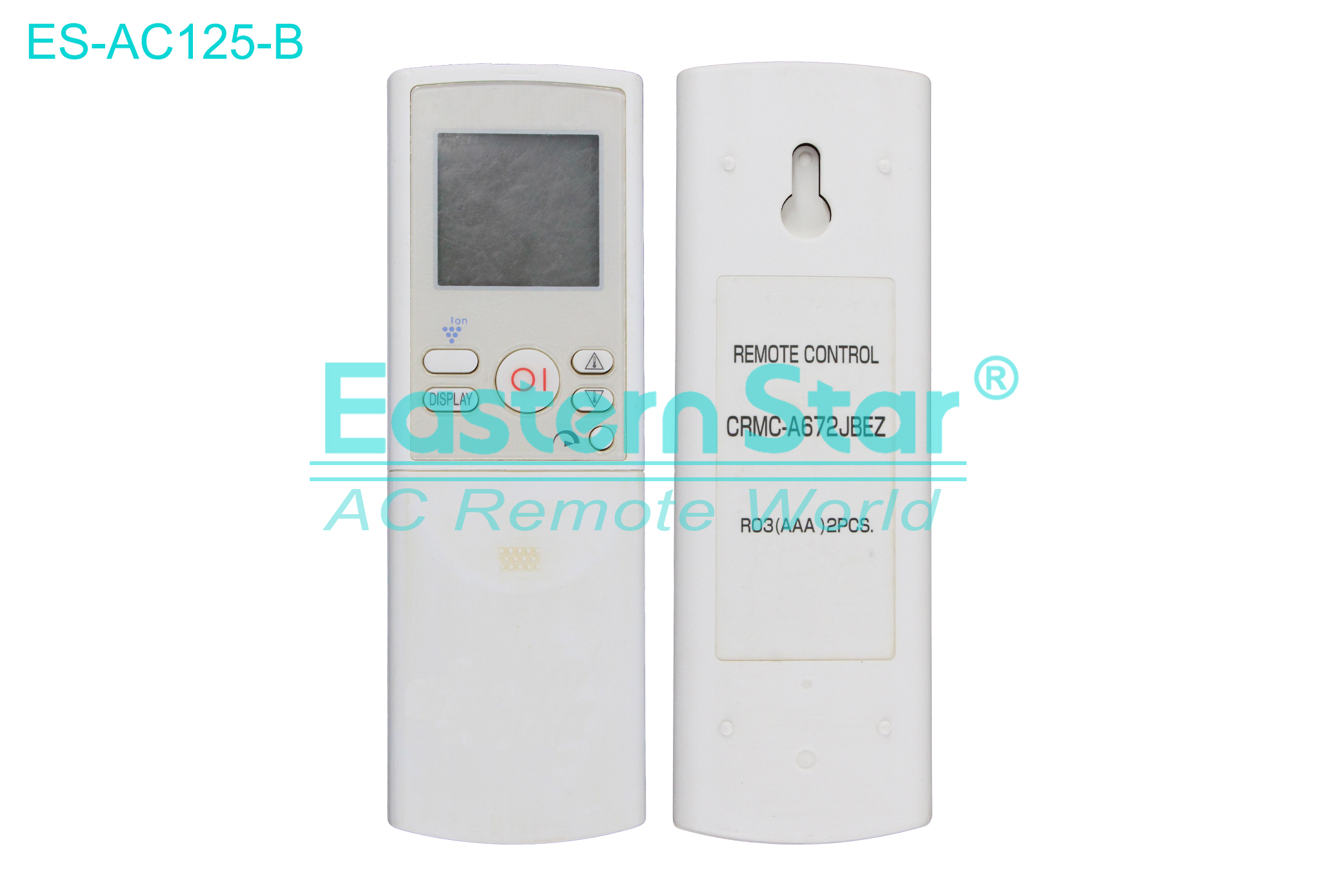 ES-AC125-B High Quality China Remote AC Remote for Sharp Air Conditioner Remote A/C 16 keys