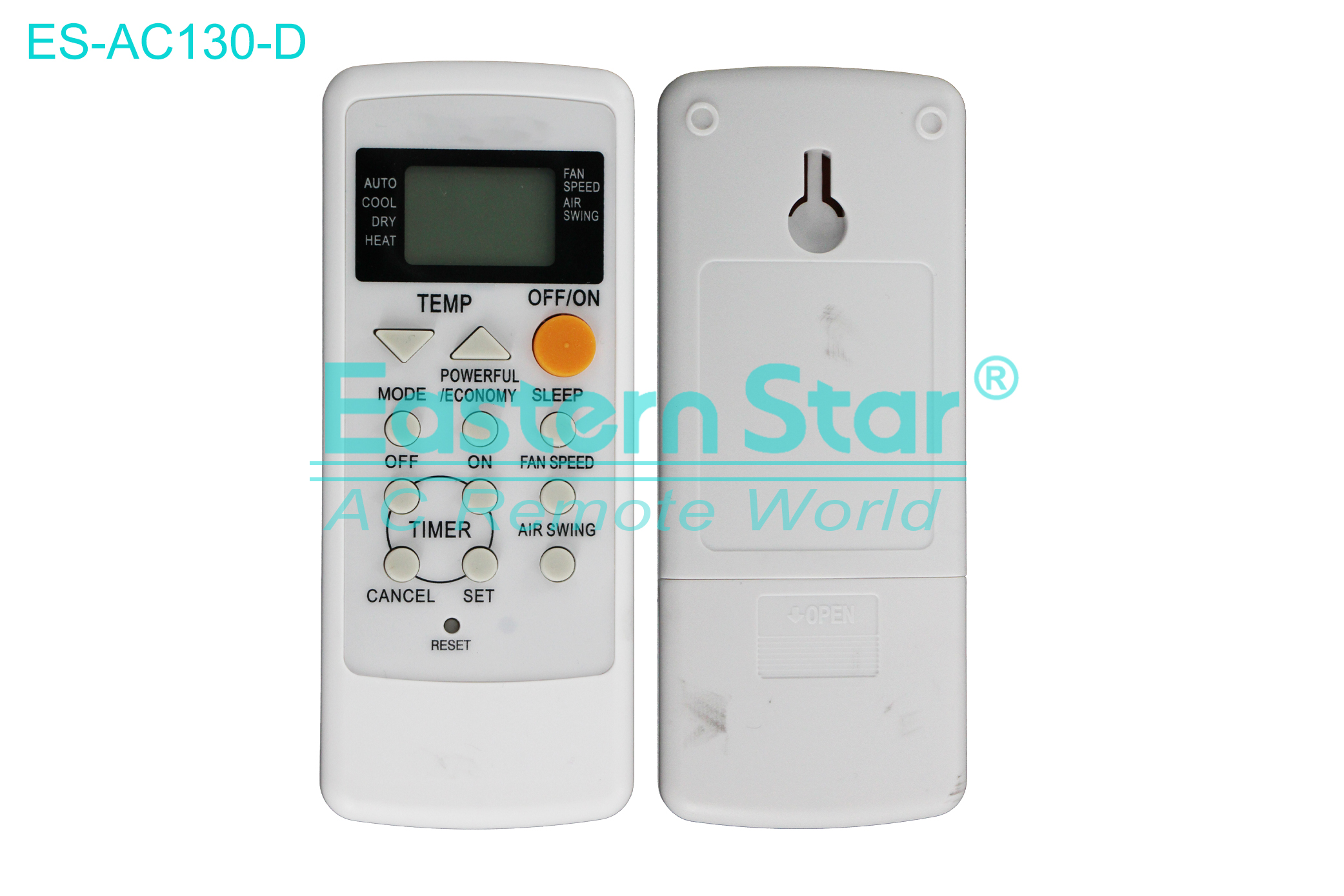 ES-AC130-D High Quality China Remote AC Remote for Panasonic Air Conditioner Remote A/C 13 keys