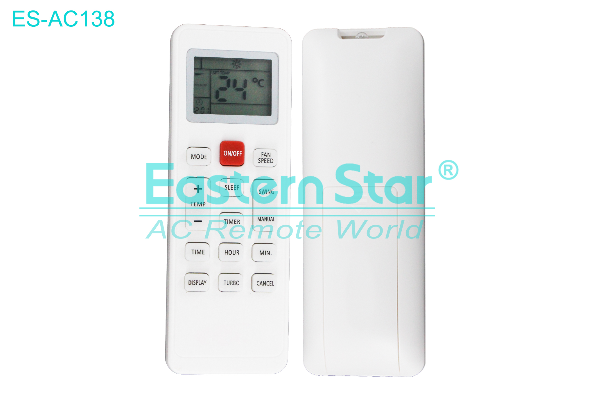ES-AC138 High Quality China Remote AC Remote for Philco Air Conditioner Remote A/C 15 keys