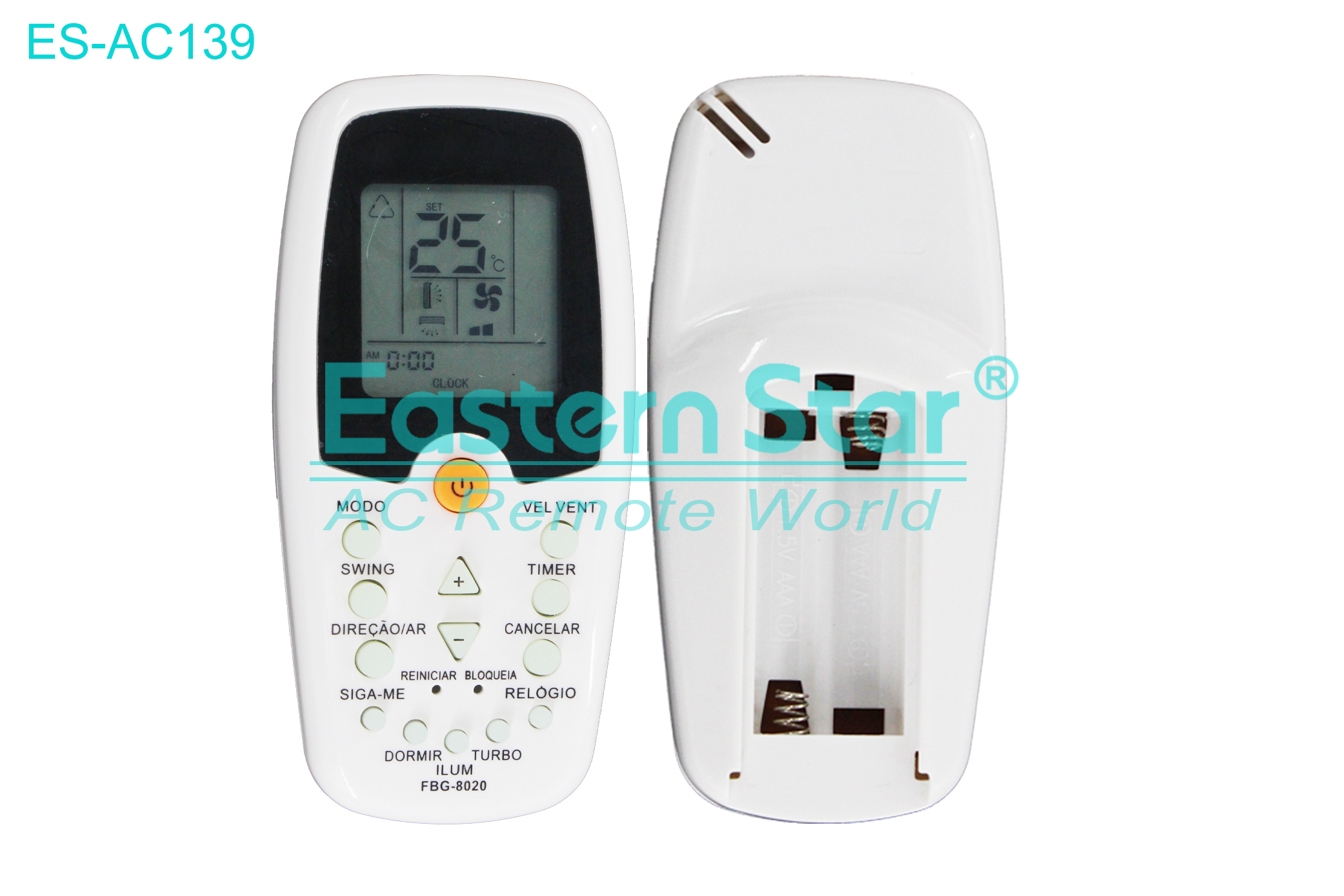 ES-AC139 High Quality China Remote AC Remote for Chigo Air Conditioner Remote A/C 16 keys